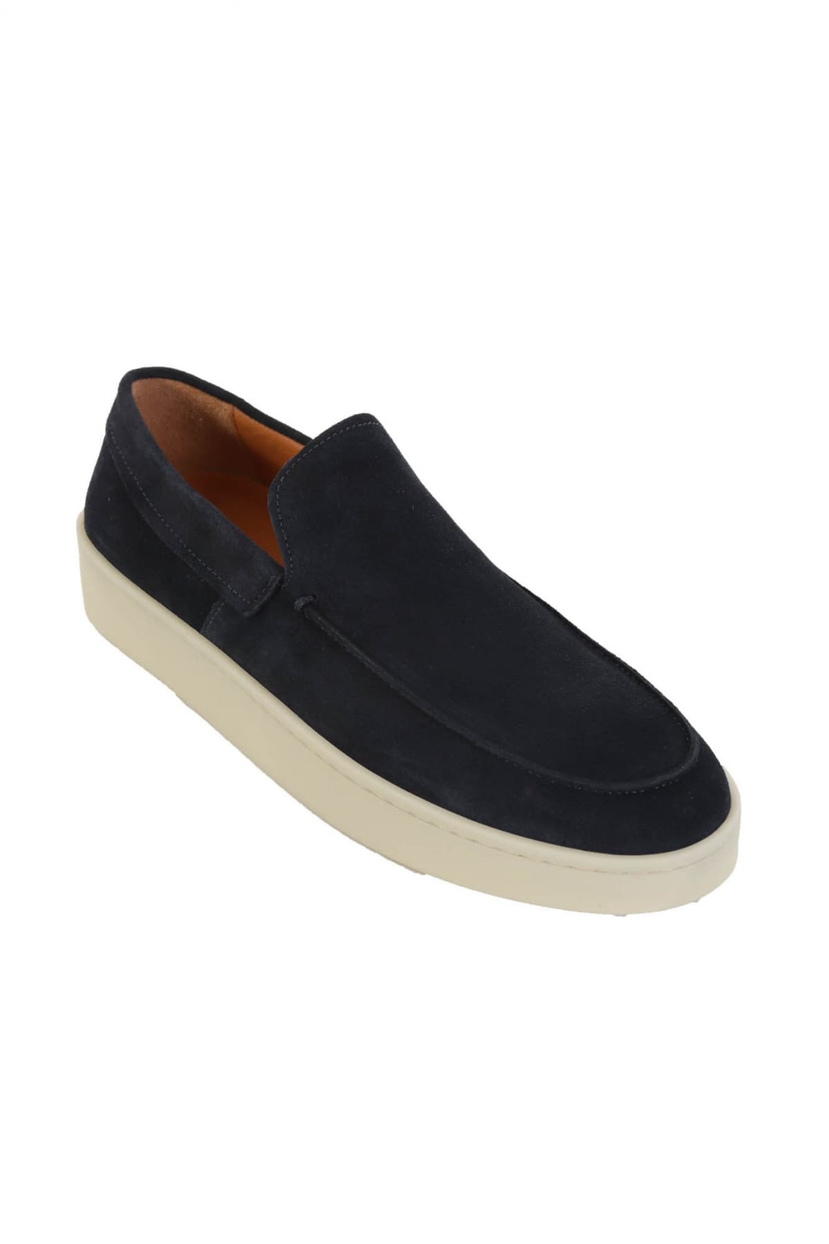MARCO FERRETTI ΠΑΠΟΥΤΣΙΑ LOAFER SUEDE ΜΠΛΕ