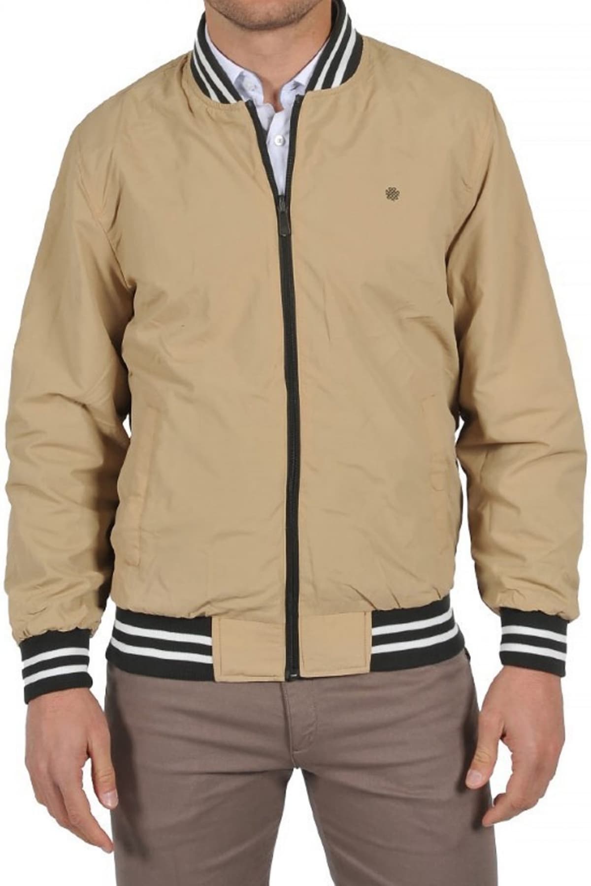 DORS ΜΠΟΥΦΑΝ BOMBER REVERSIBLE ΧΑΚΙ-ΜΠΕΖ