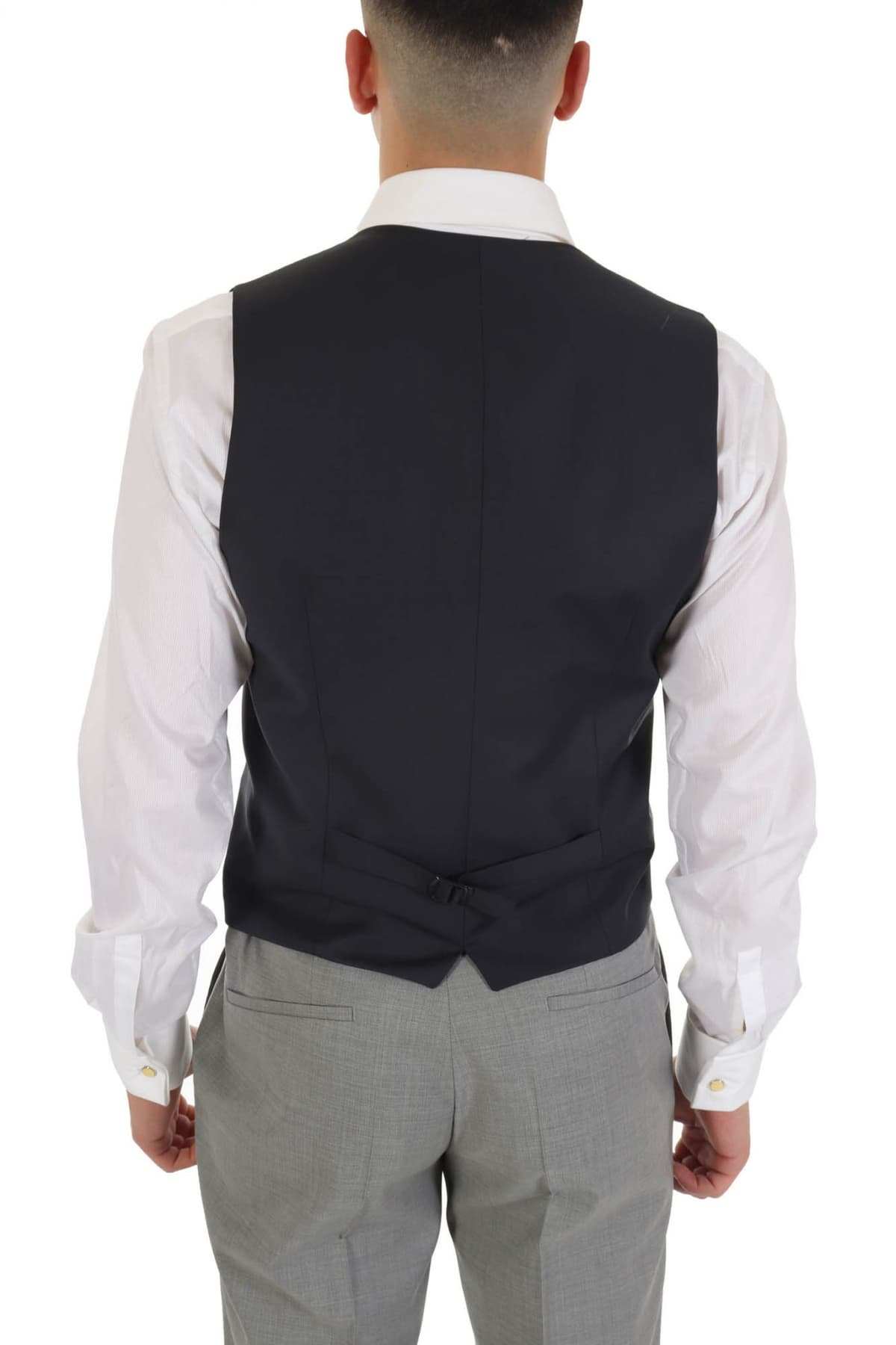 KARL LAGERFELD ΓΙΛΕΚΟ ΚΟΣΤΟΥΜΙΟΥ WAISTCOAT SCREEN ΜΠΛΕ