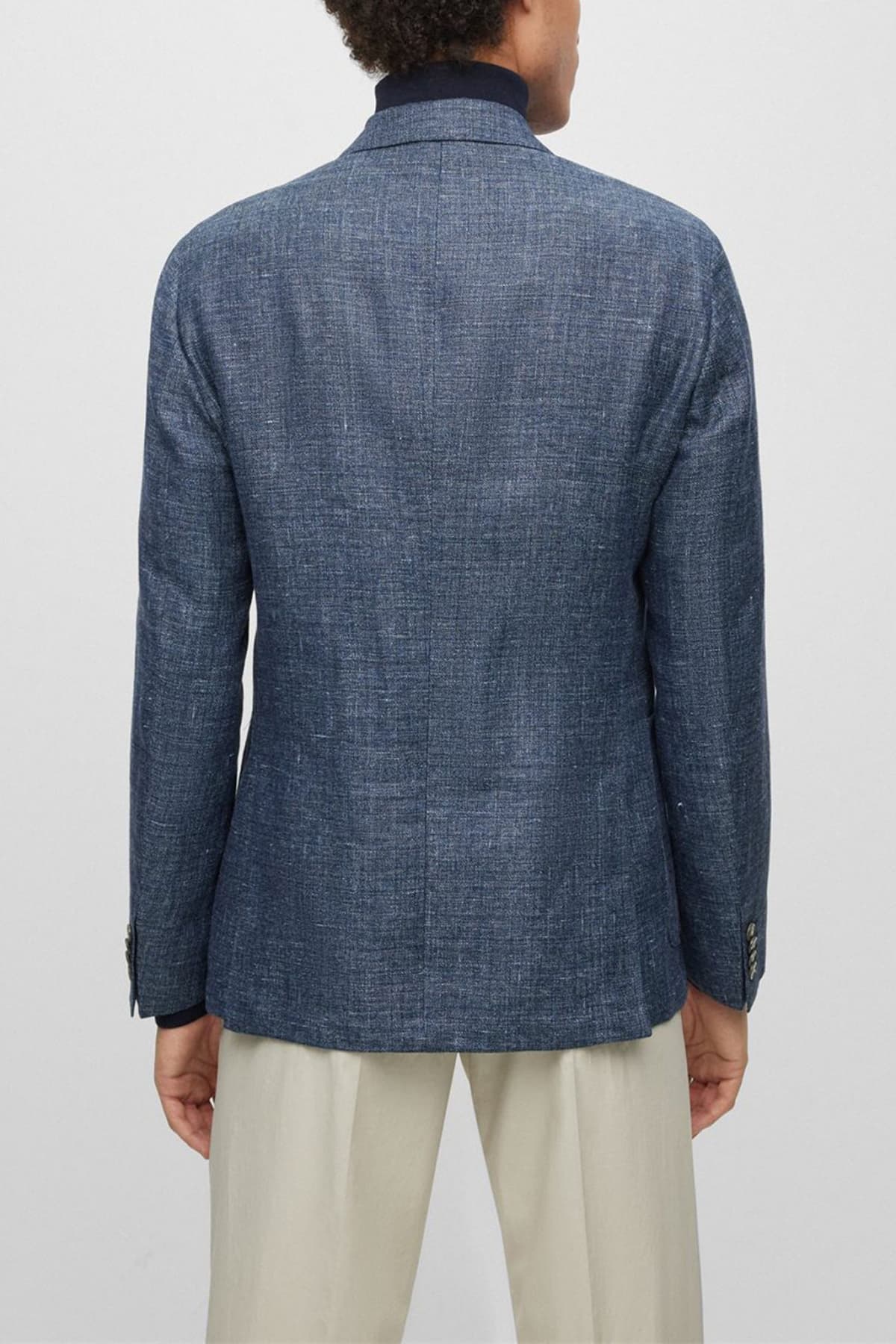 Men's Blazers Boss Blue