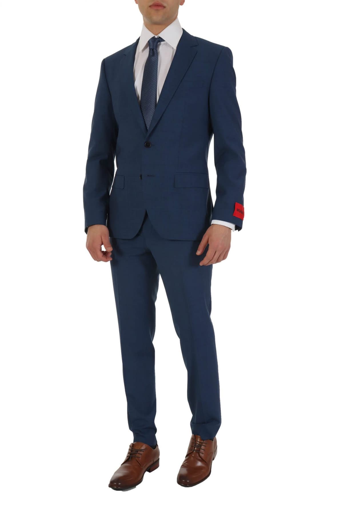 HUGO ΚΟΥΣΤΟΥΜΙ ΔΙΚΟΥΜΠΟ SLIM FIT HENRY/GETLIN 232X ΡΑΦ ΜΠΛΕ