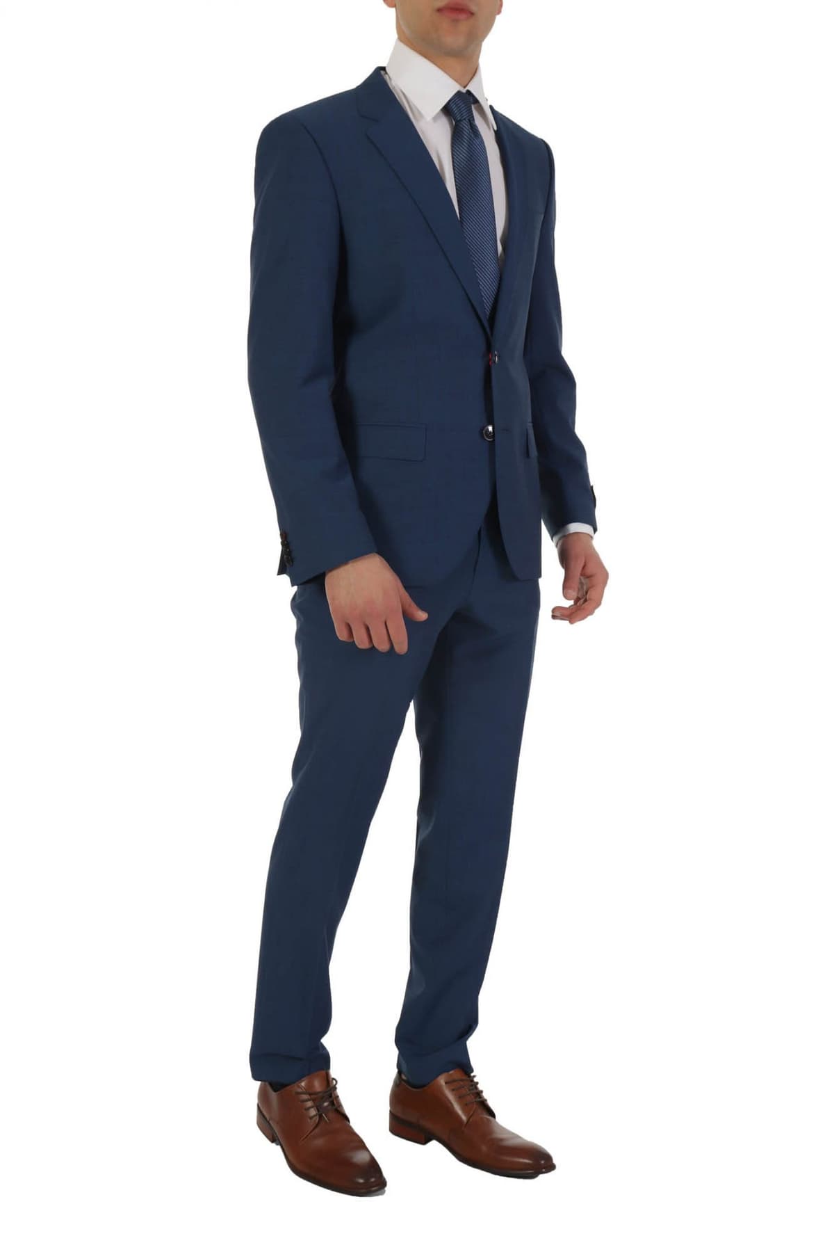 HUGO ΚΟΥΣΤΟΥΜΙ ΔΙΚΟΥΜΠΟ SLIM FIT HENRY/GETLIN 232X ΡΑΦ ΜΠΛΕ