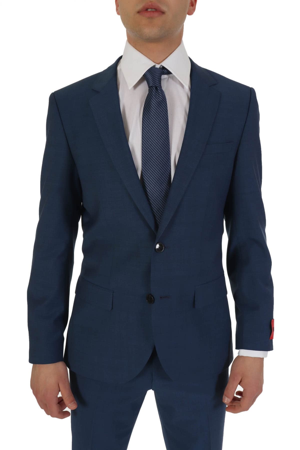 HUGO ΚΟΥΣΤΟΥΜΙ ΔΙΚΟΥΜΠΟ SLIM FIT HENRY/GETLIN 232X ΡΑΦ ΜΠΛΕ