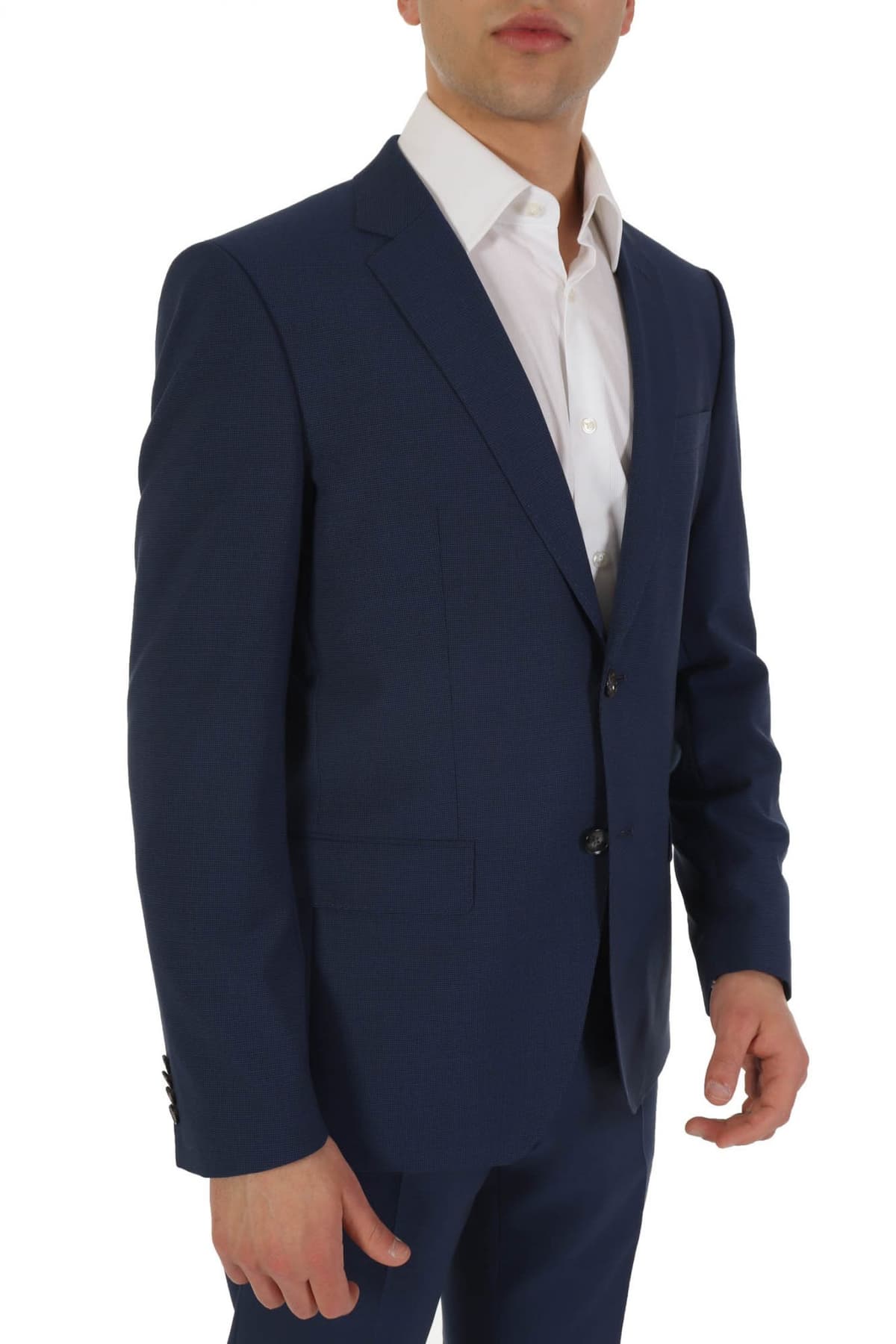 BOSS ΣΑΚΑΚΙ ΚΟΣΤΟΥΜΙΟΥ SUPER100 BI-STRETCH MARGOTTO H-HUGE-MM-224 ΜΠΛΕ