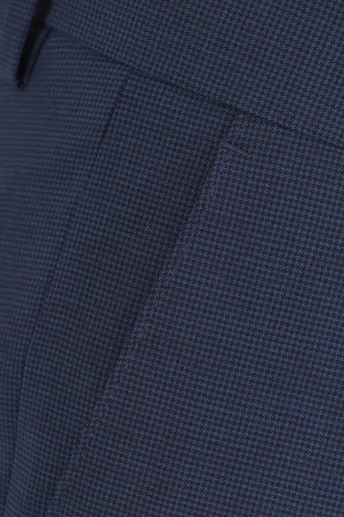 BOSS ΠΑΝΤΕΛΟΝΙ ΚΟΣΤΟΥΜΙΟΥ ΜΙΚΡΟΣΧΕΔΙΟ SLIM FIT H-GENIUS-MM-224 ΜΠΛΕ