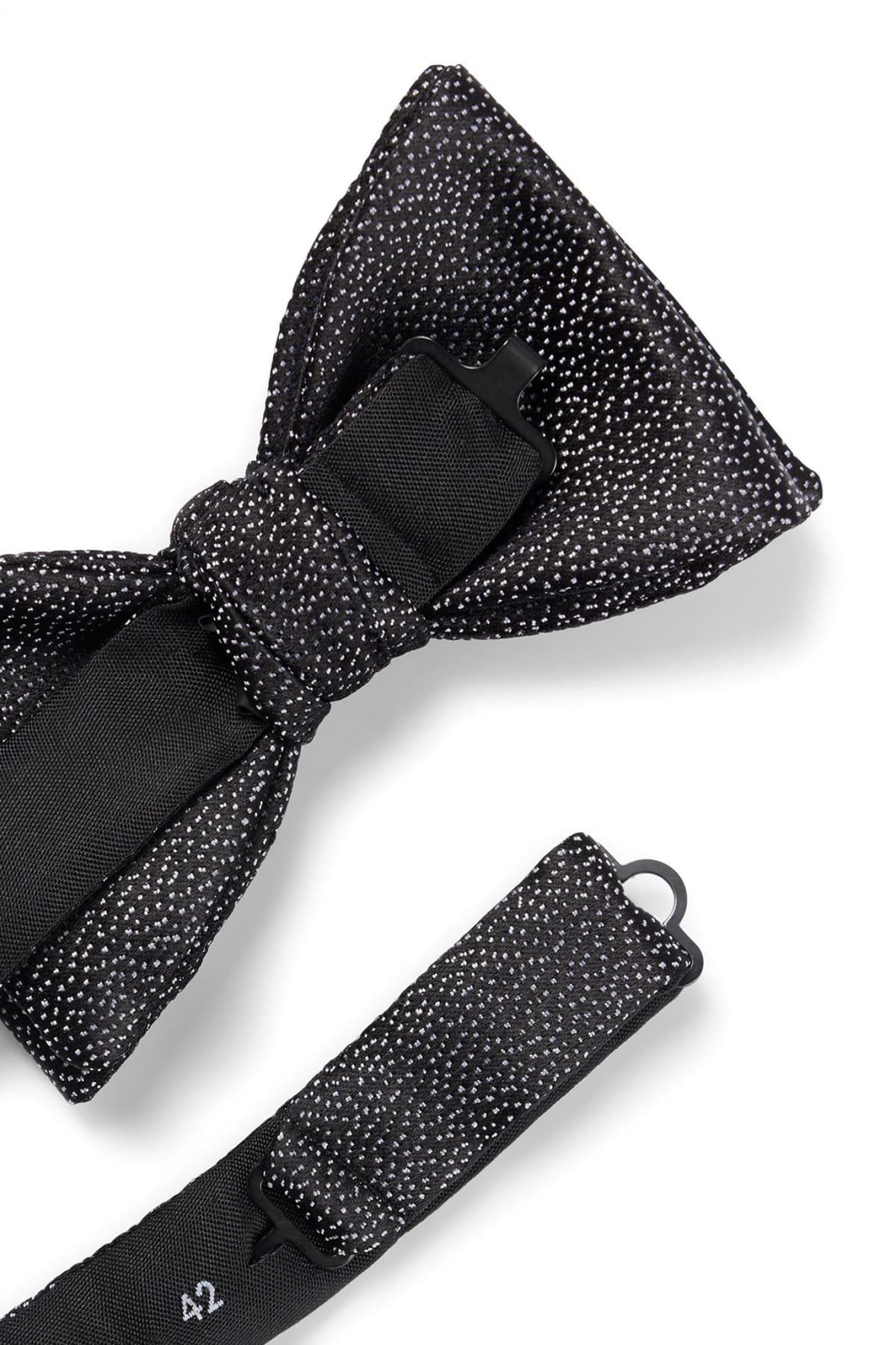 HUGO ΠΑΠΙΓΙΟΝ ΜΙΚΡΟΣΧΕΔΙΟ BOW TIE DRESSY ΜΑΥΡΟ