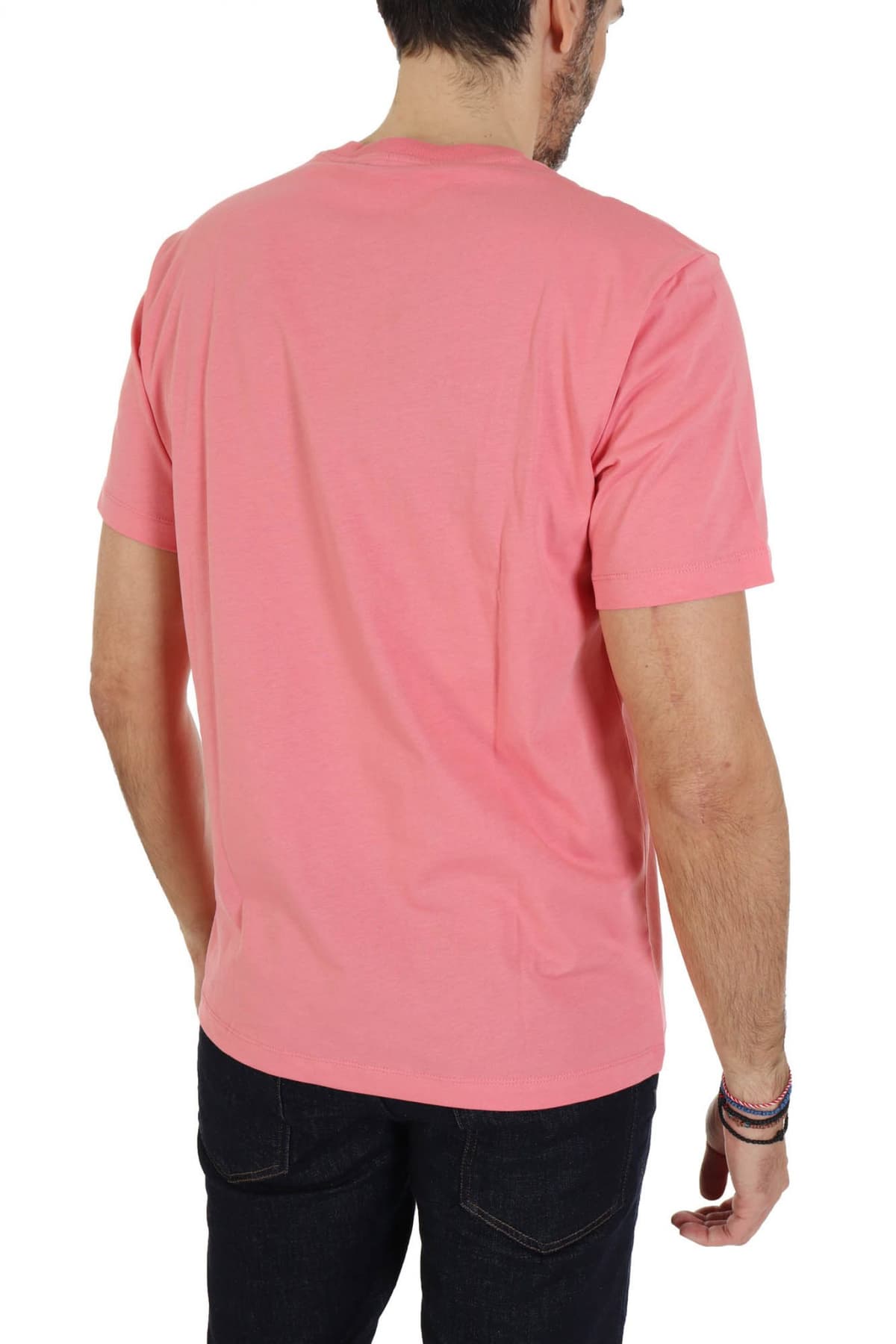 TRUSSARDI JEANS T-SHIRT SMALL GREYHOUND LOGO ΣΟΜΟΝ