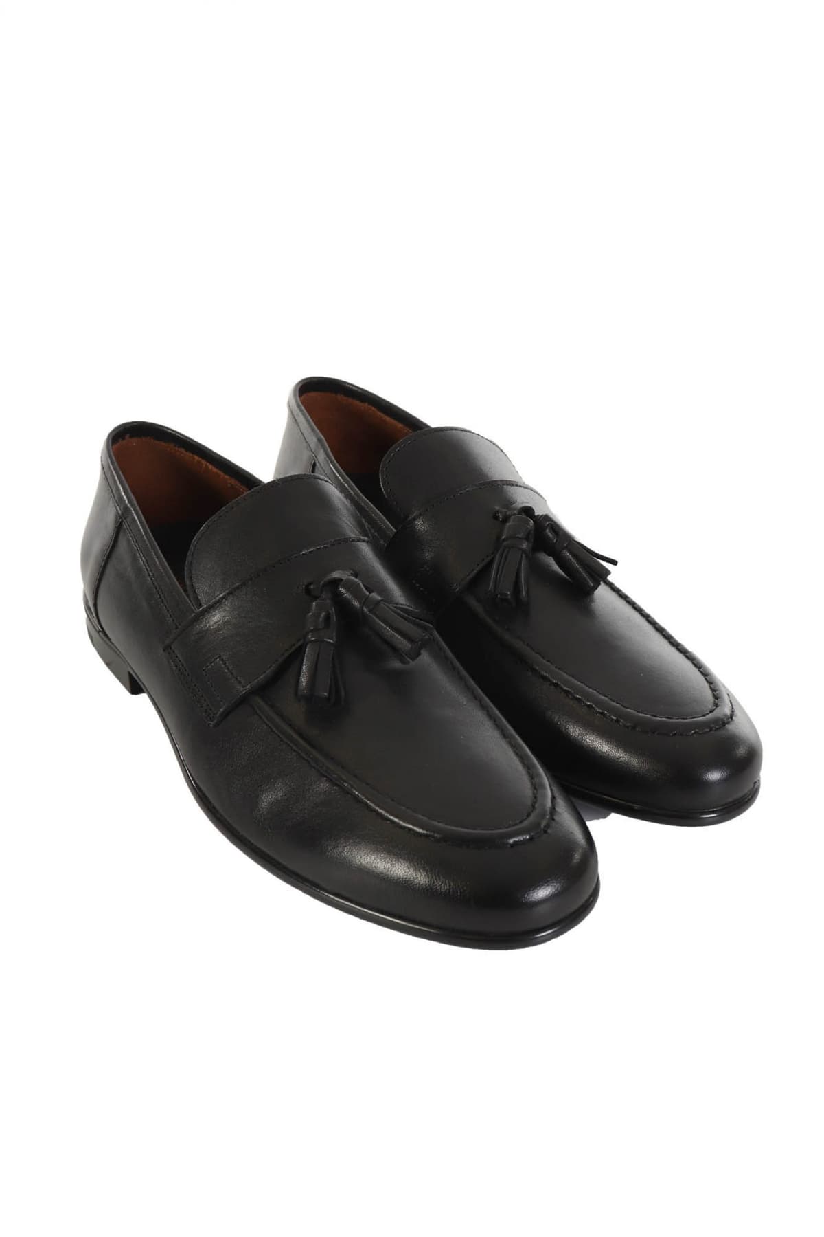 MARCO FERRETTI ΠΑΠΟΥΤΣΙΑ LOAFER ANTIK NAPPA WASHED ΜΑΥΡΟ