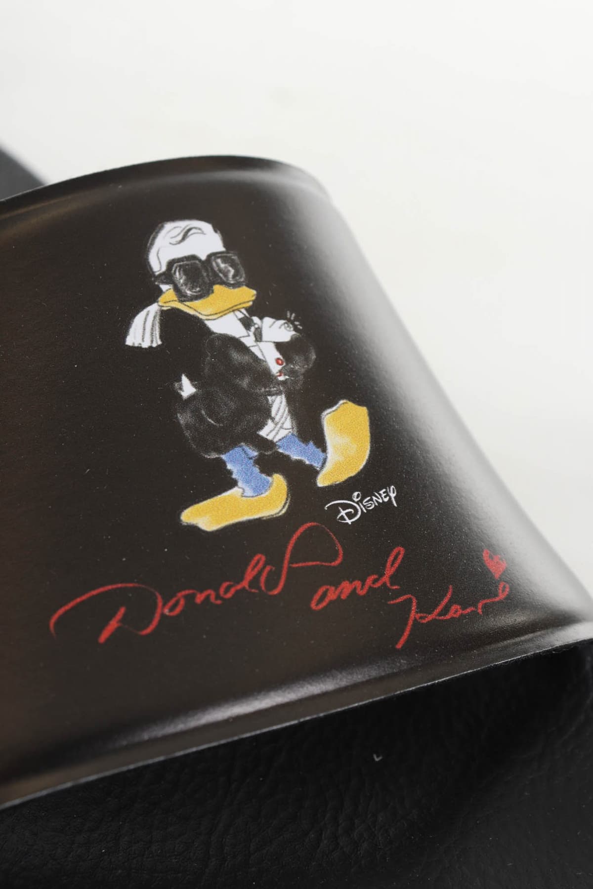 KARL LAGERFELD ΠΑΝΤΟΦΛΕΣ ΘΑΛΑΣΣΗΣ KONDO KL X DD LOGO ΜΑΥΡΟ