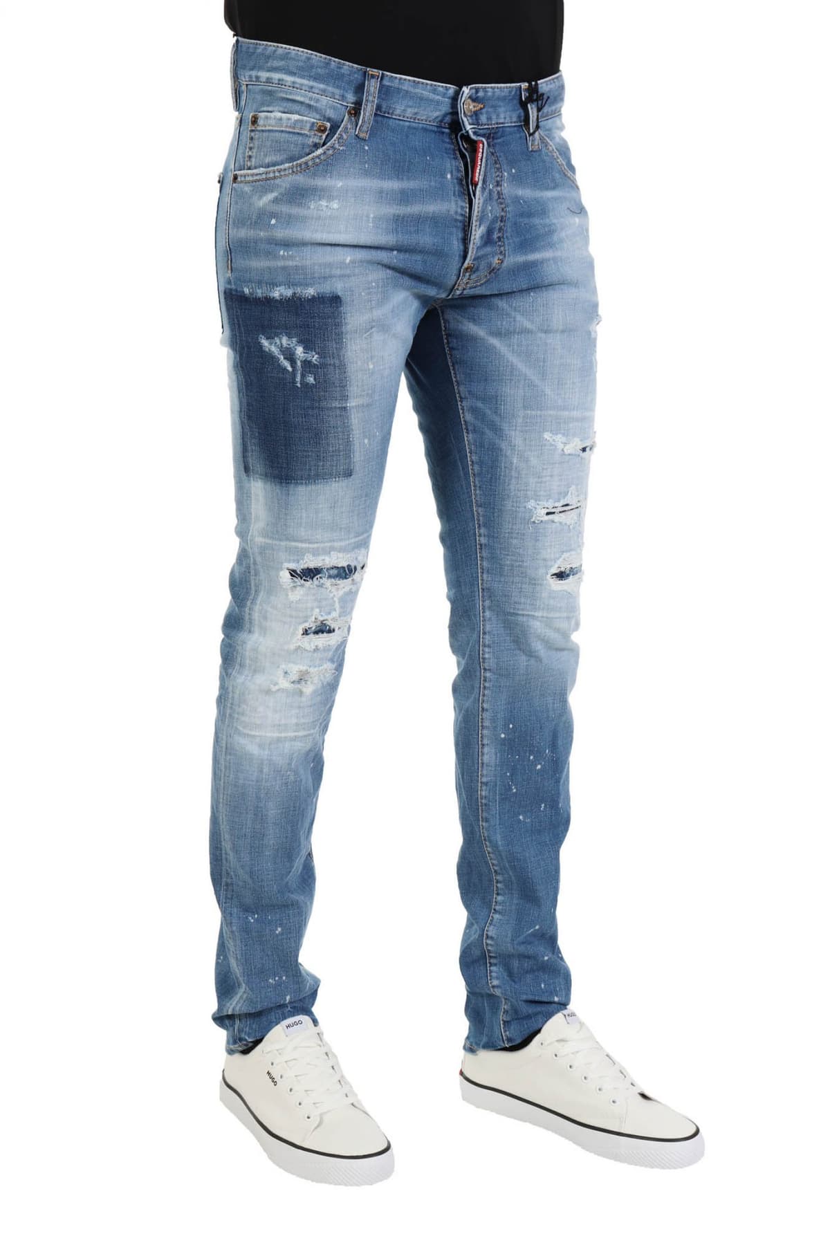 DSQUARED2 ΠΑΝΤΕΛΟΝΙ JEANS COOL GUY ΜΠΛΕ