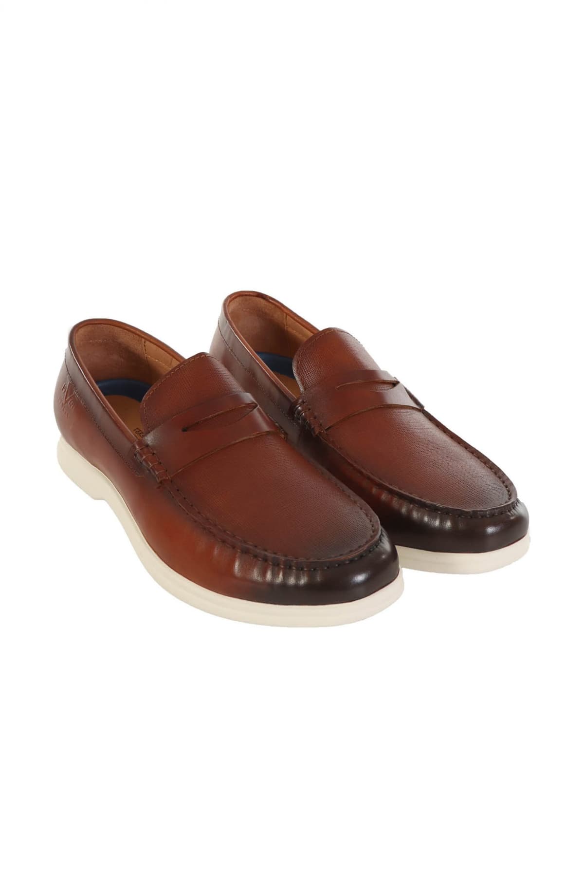 V 19.69 ΠΑΠΟΥΤΣΙ LOAFER SUEDE ΚΑΦΕ