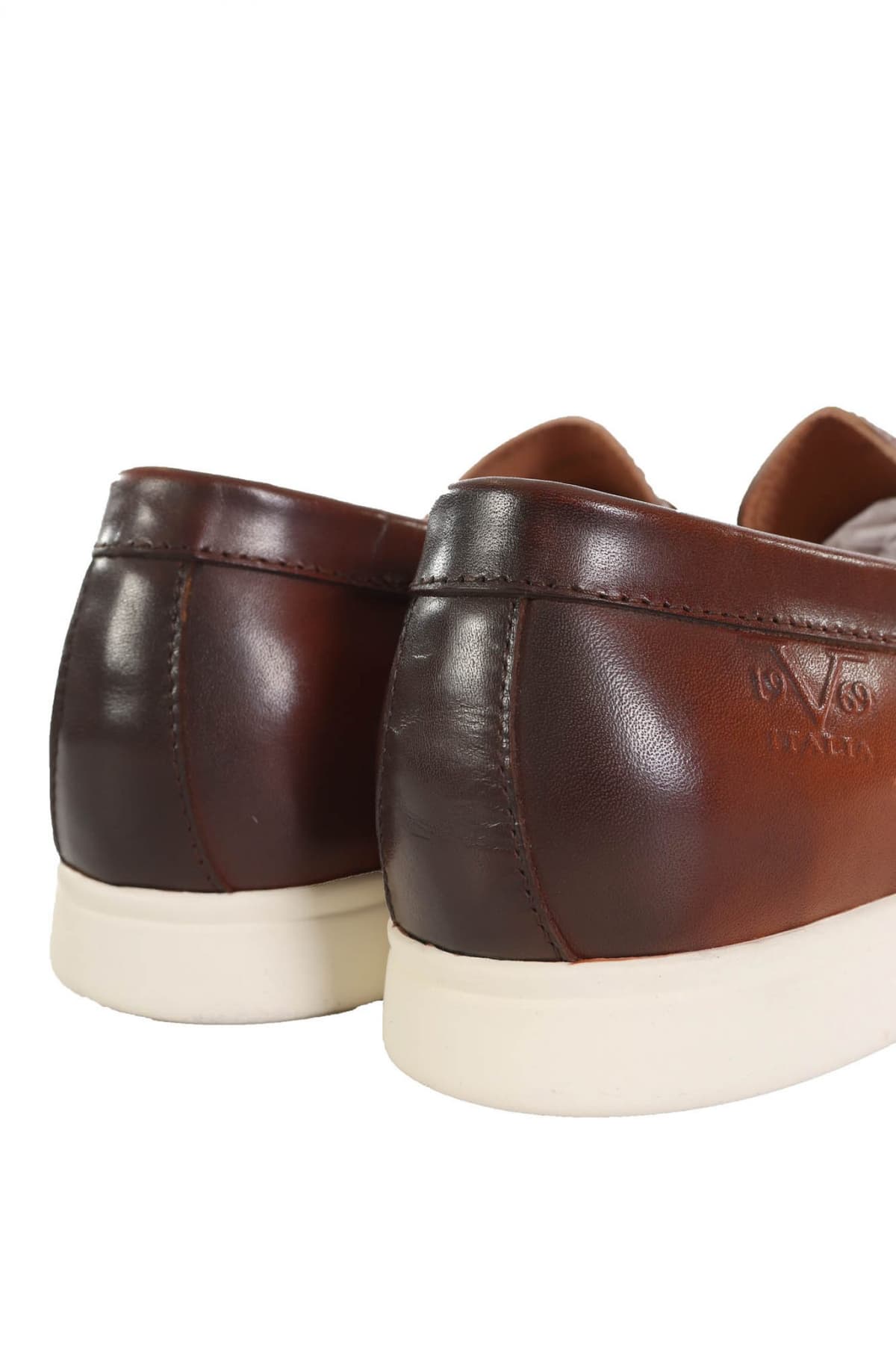 V 19.69 ΠΑΠΟΥΤΣΙ LOAFER SUEDE ΚΑΦΕ