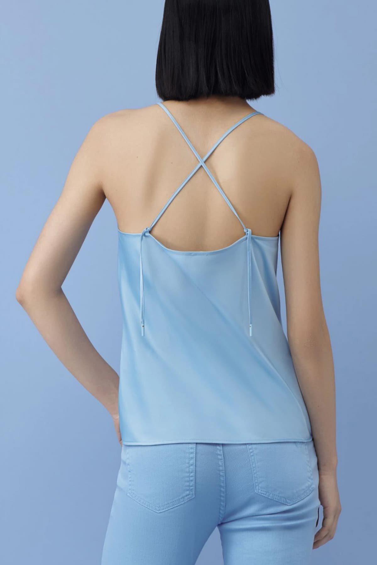 MARELLA MONOCHROME TOP BALANCE ΓΑΛΑΖΙΟ