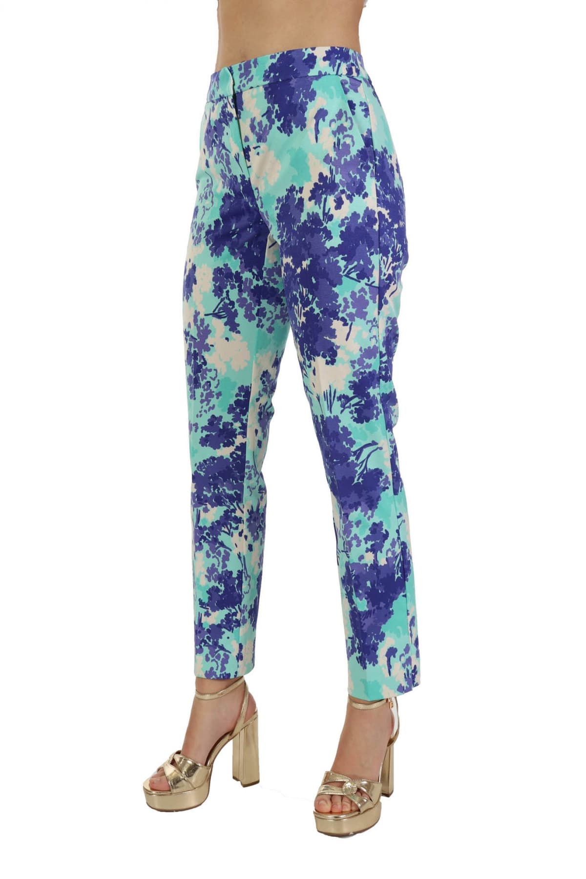 MARELLA EMME ΠΑΝΤΕΛΟΝΙ CHINO ILIADE ΣΧΕΔΙΑ ΠΟΛΥΧΡΩΜΟ ΓΑΛΑΖΙΟ