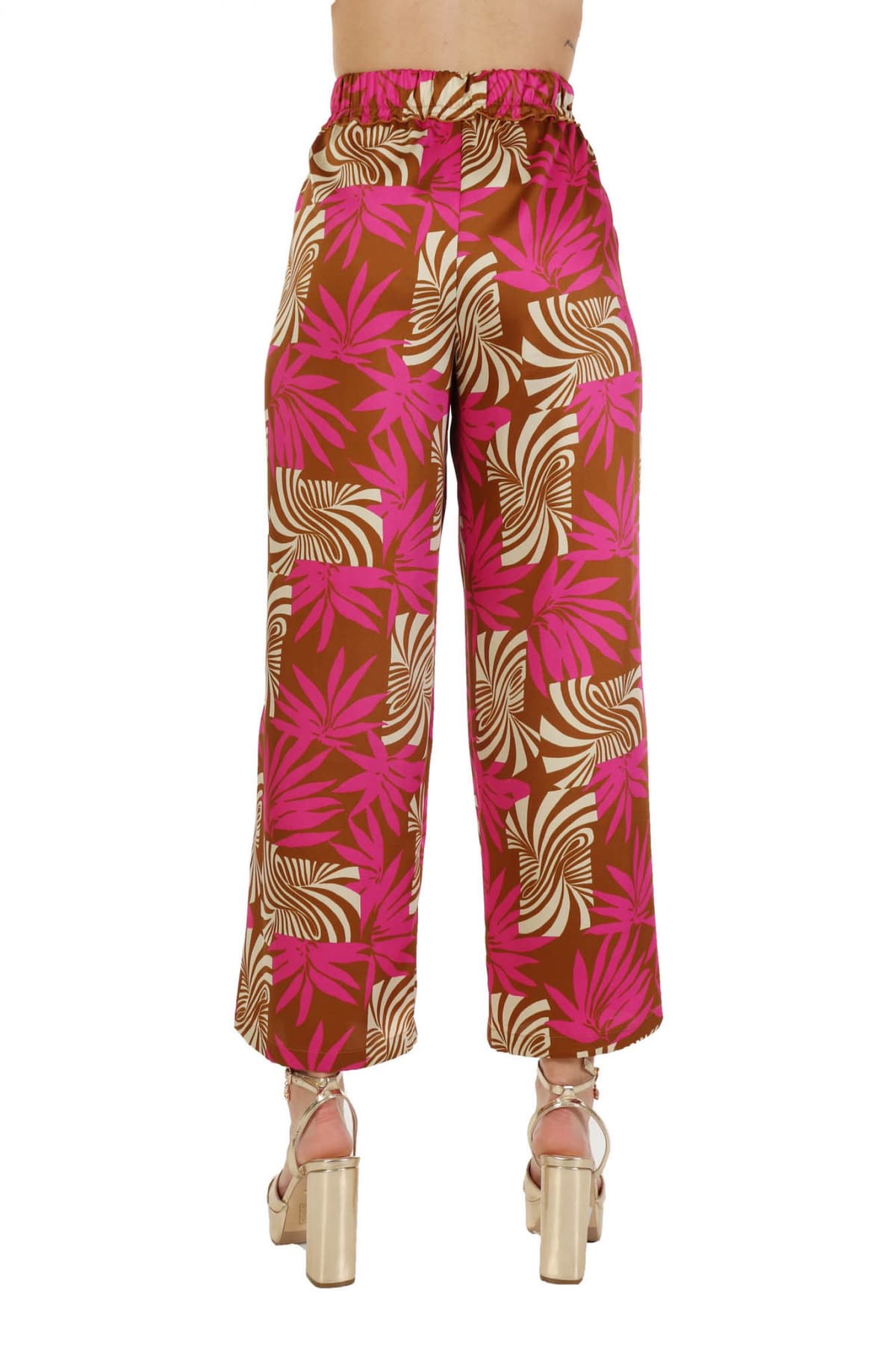 MARELLA EMME ΠΑΝΤΕΛΟΝA ZAC ΣΟΥΡΑ ΜΕΣΗ ΠΟΛΥΧΡΩΜΗ ΦΟΥΞΙΑ