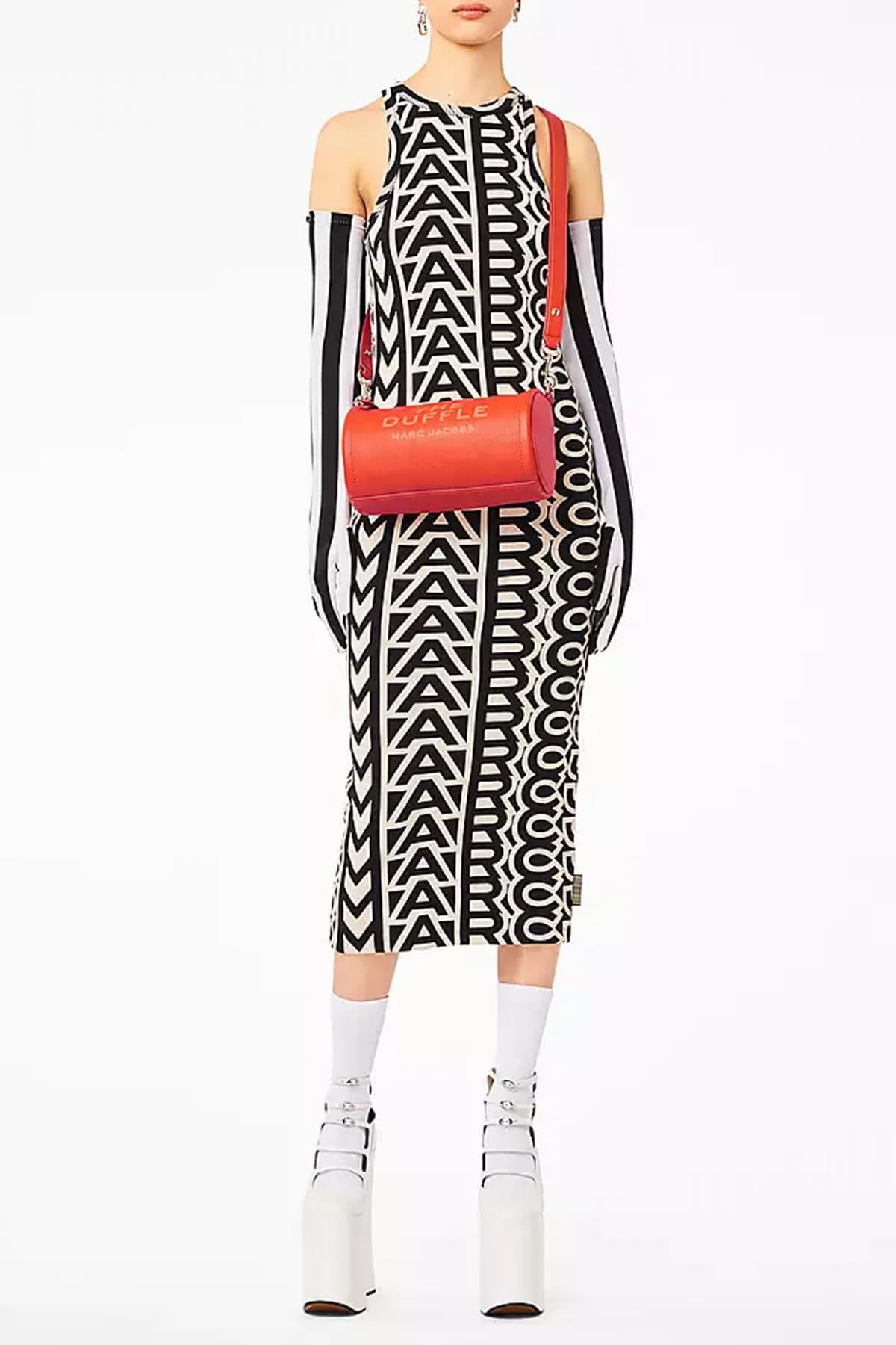 MARC JACOBS ΤΣΑΝΤΑ CROSS BODY /ΧΕΙΡΟΣ THE DUFFLE ΠΟΡΤΟΚΑΛΙ