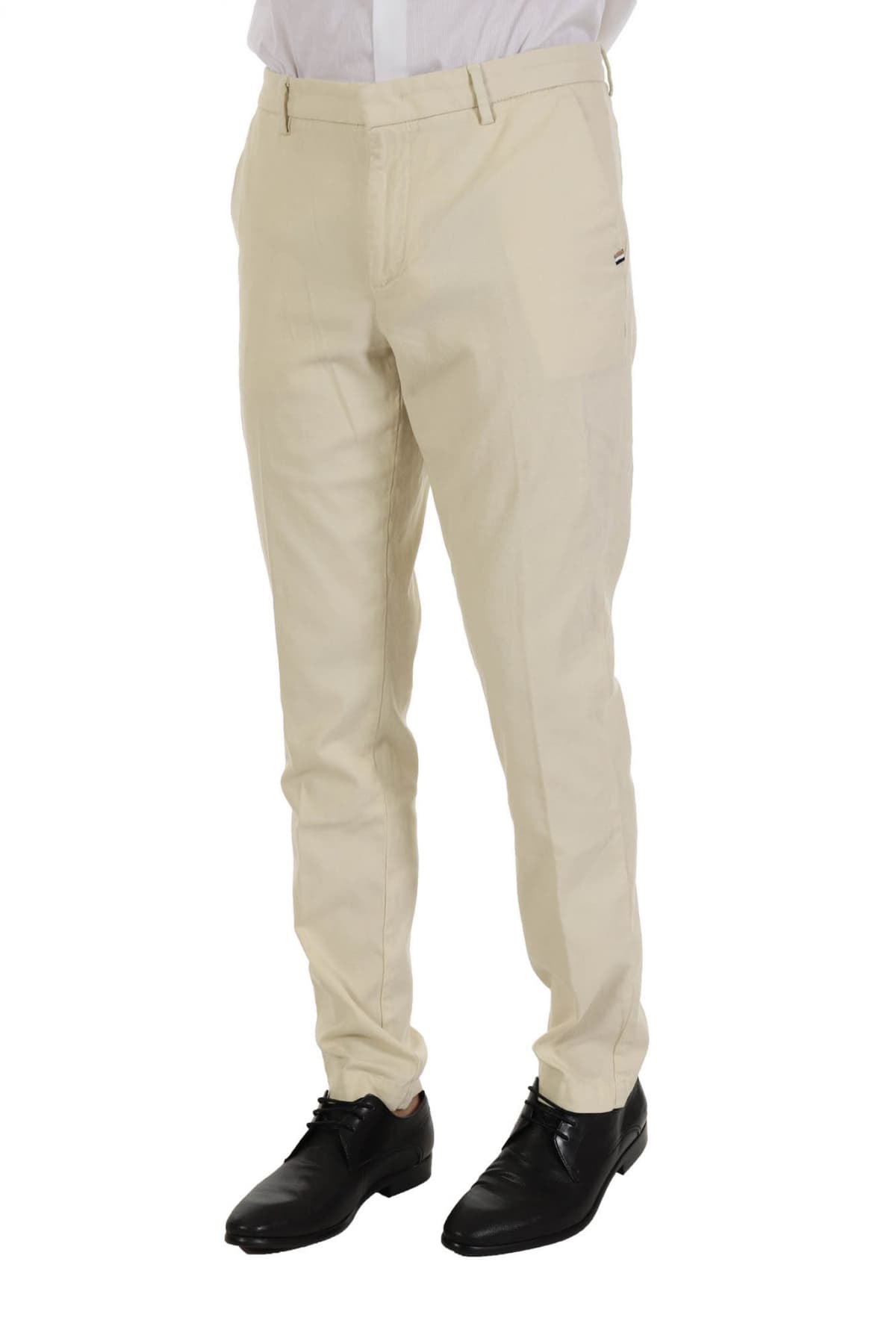 BOSS ΠΑΝΤΕΛΟΝΙ CHINO SLIM FIT STRETCH KAITO-1 ΜΠΕΖ