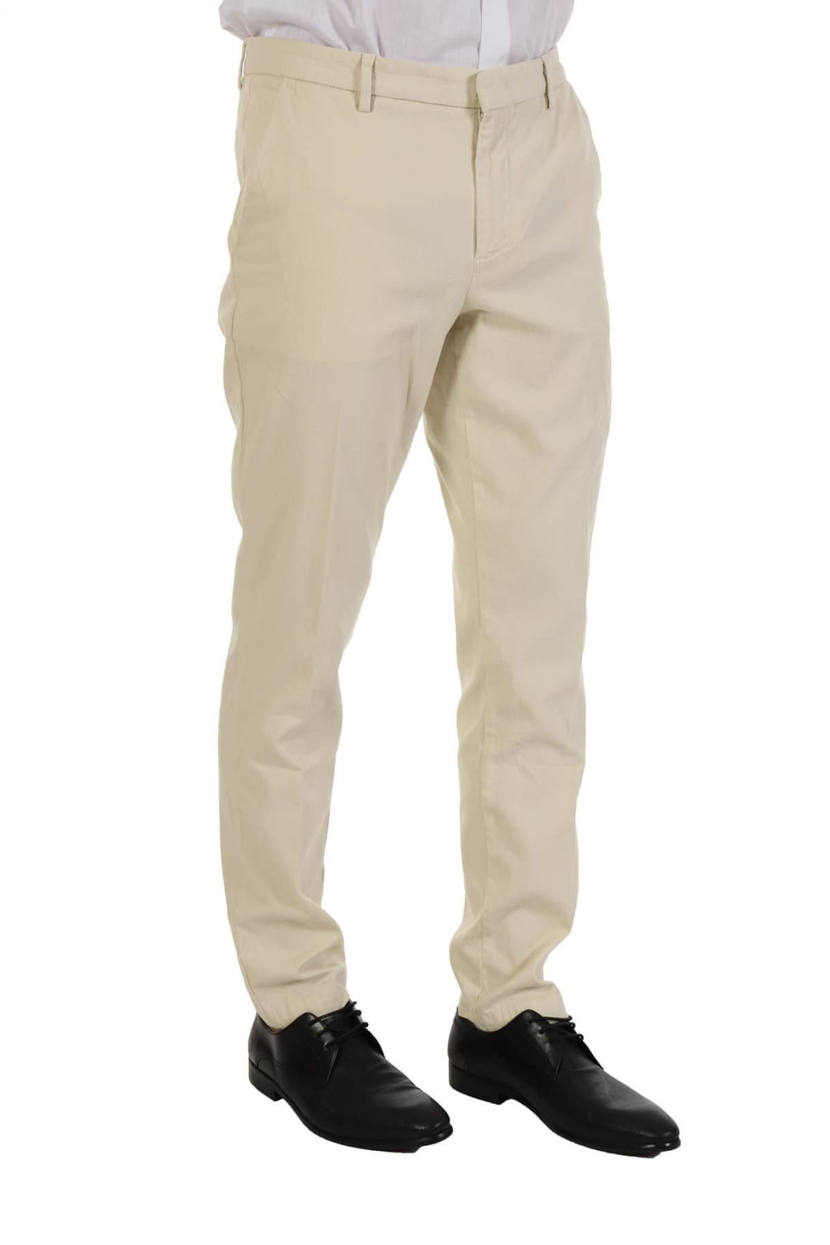 BOSS ΠΑΝΤΕΛΟΝΙ CHINO SLIM FIT STRETCH KAITO-1 ΜΠΕΖ