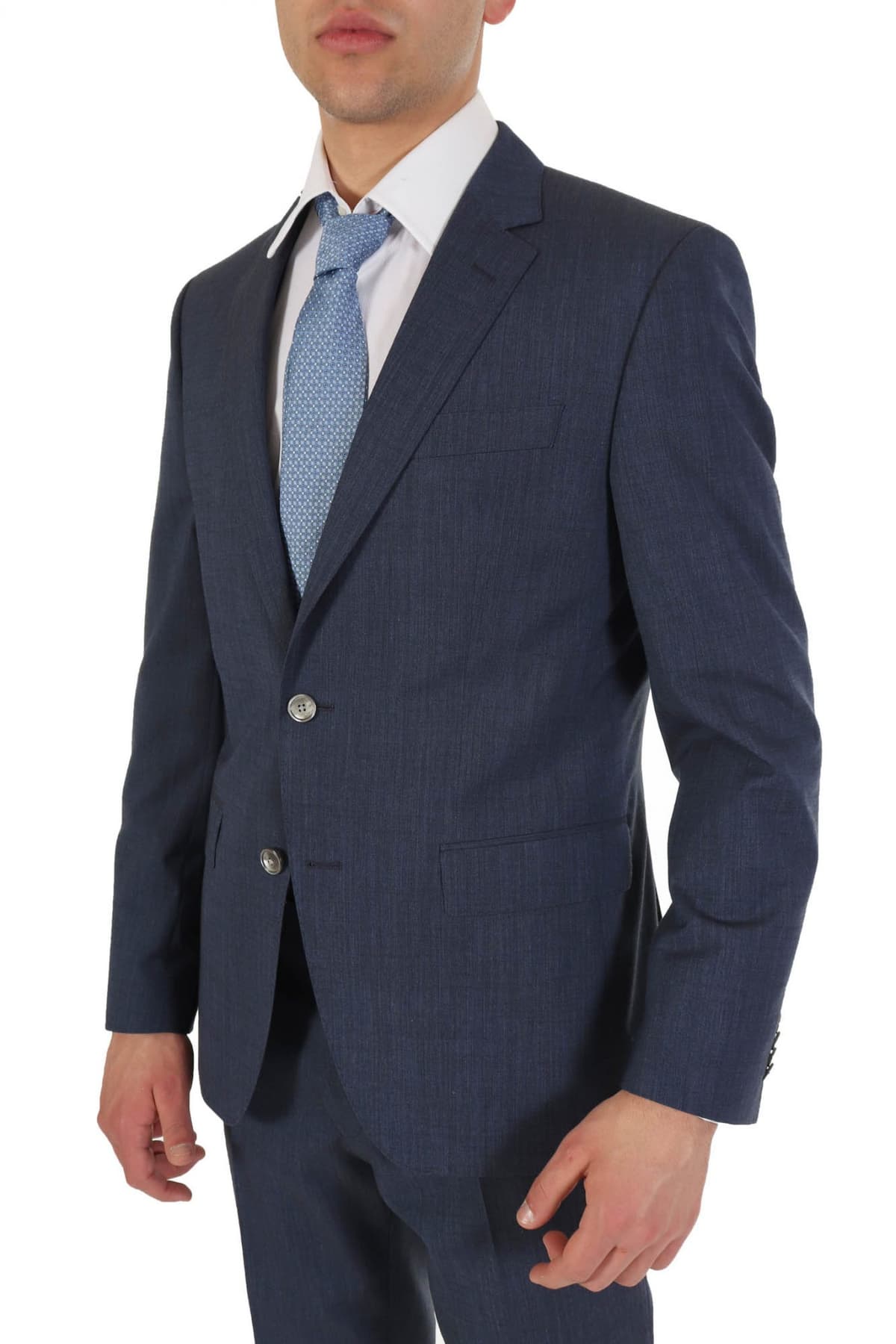 BOSS ΣΑΚΑΚΙ SLIM FIT H-HUGE-MM-224 ΡΑΦ ΜΠΛΕ