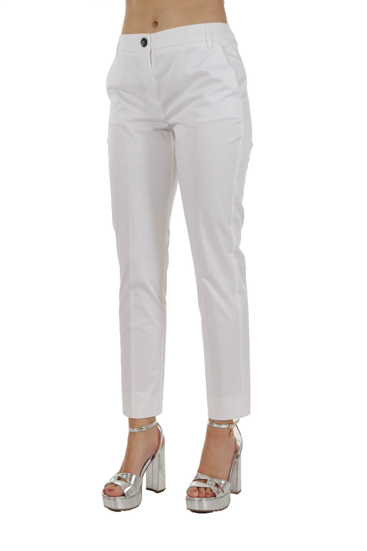 MARELLA EMME ΠΑΝΤΕΛΟΝΙ CHINO BELLICO ΛΕΥΚΟ