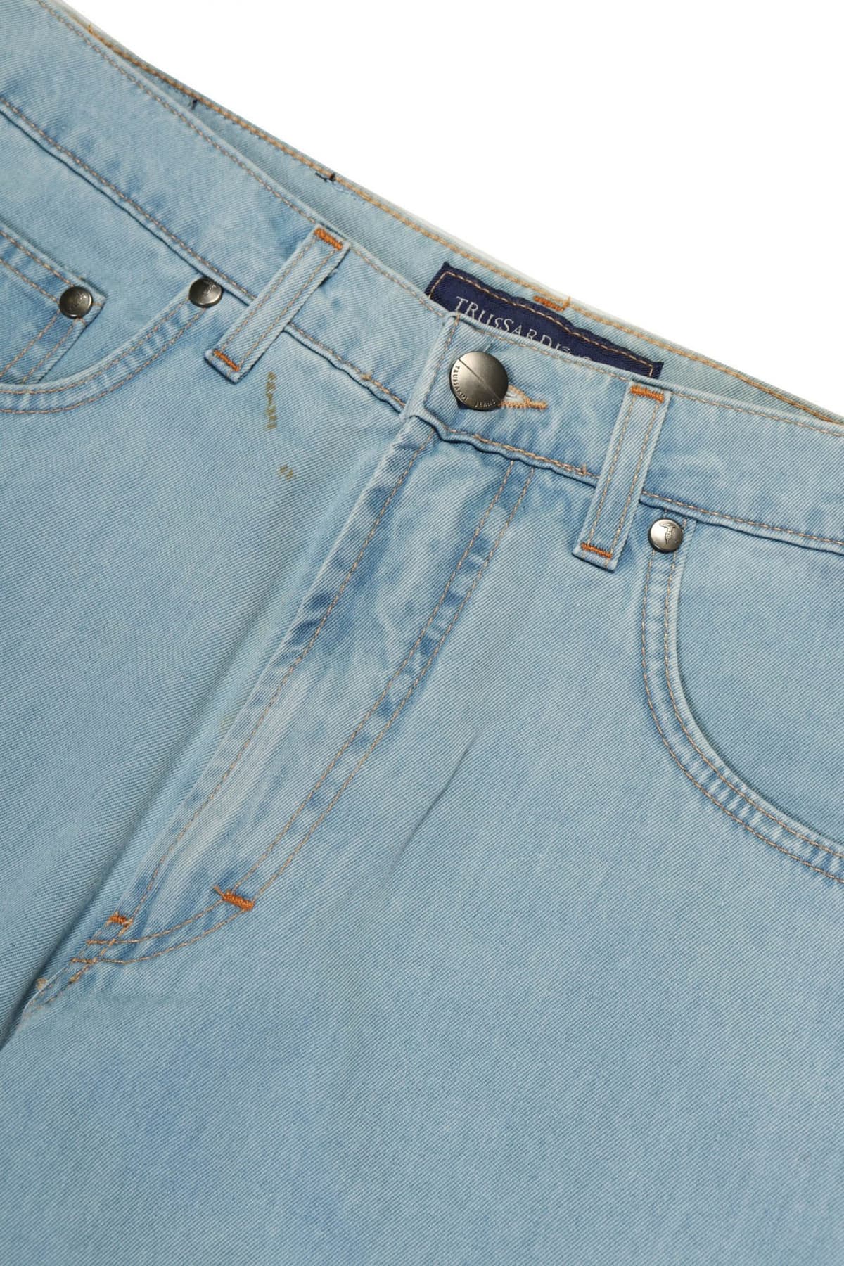 TRUSSARDI JEANS ΠΑΝΤΕΛΟΝΙ JEANS 380 ΑΝΟΙΧΤΟ ΜΠΛΕ