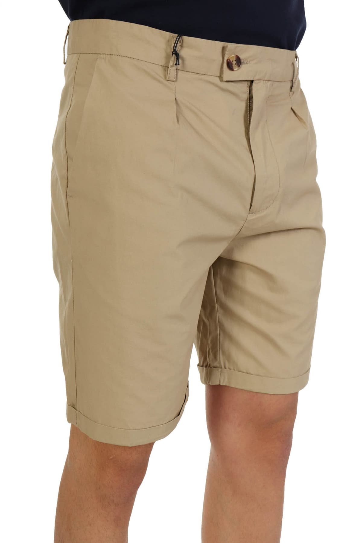 AT.P.CO ΒΕΡΜΟΥΔΑ CHINO ΜΕ ΠΙΕΤΕΣ ΜΠΕΖ