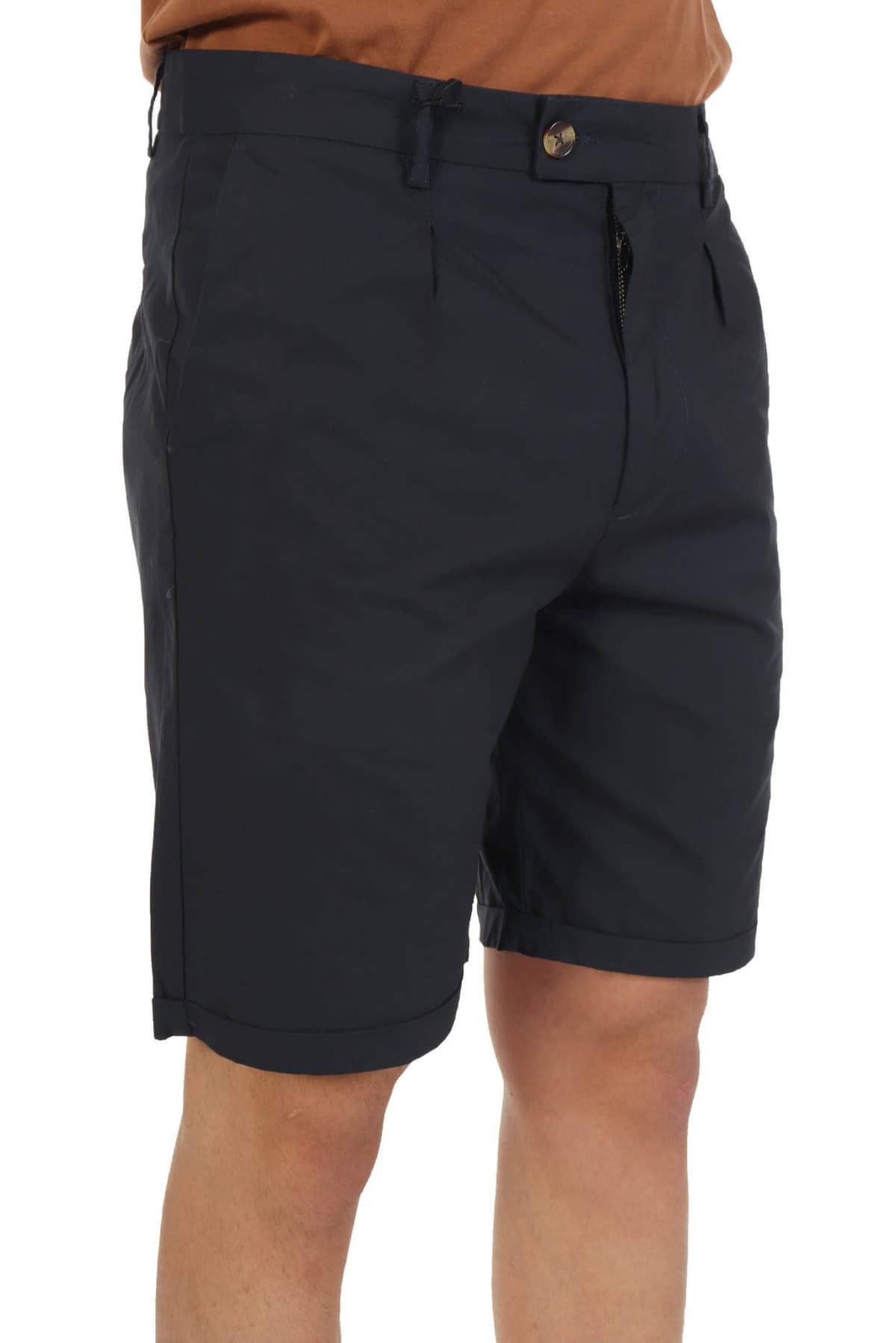 AT.P.CO ΒΕΡΜΟΥΔΑ CHINO ΜΕ ΠΙΕΤΕΣ ΜΠΛΕ