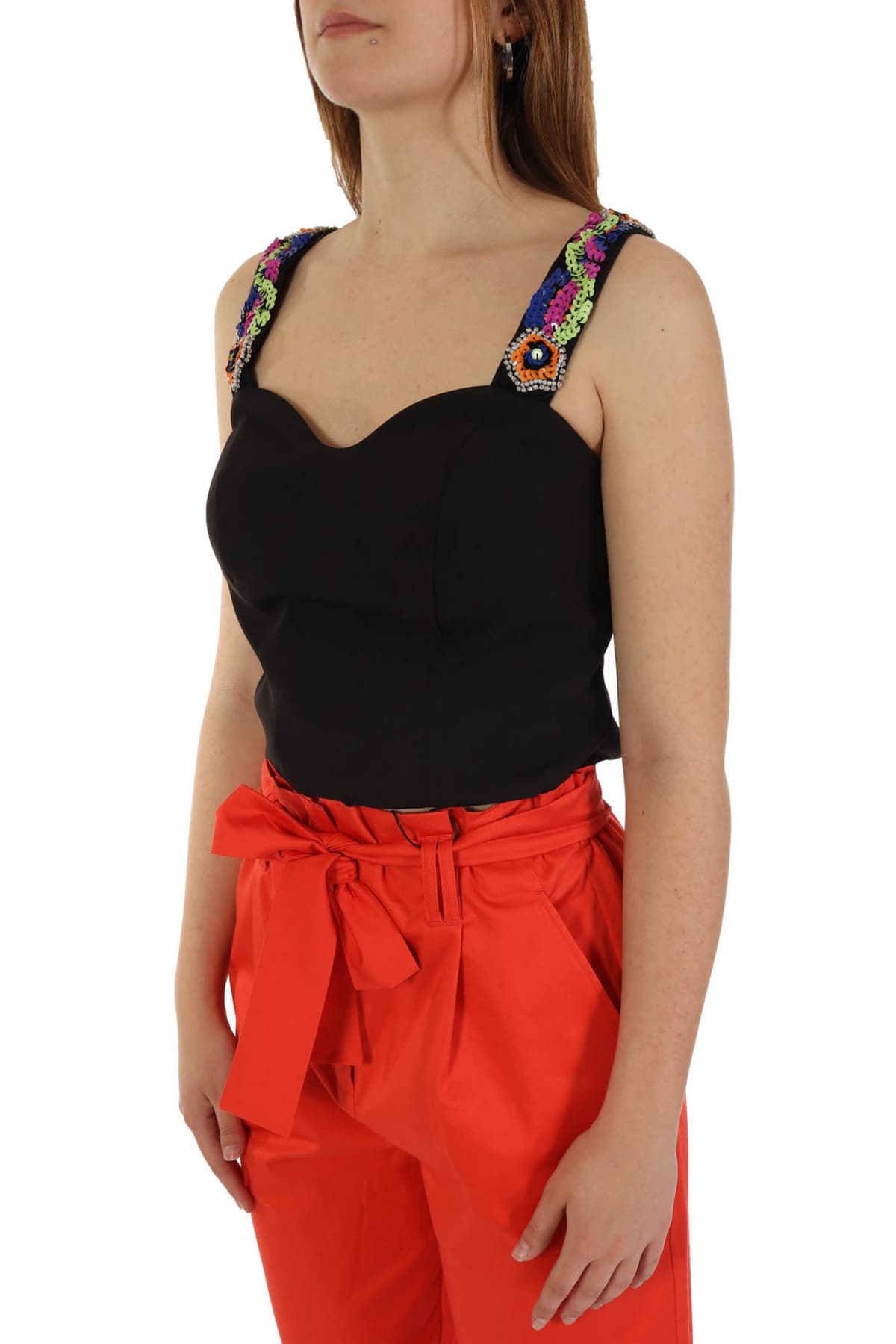 TWINS FANTASY TOP ΤΙΡΑΝΤΑ ΠΑΓΕΤΑ ΜΑΥΡΟ