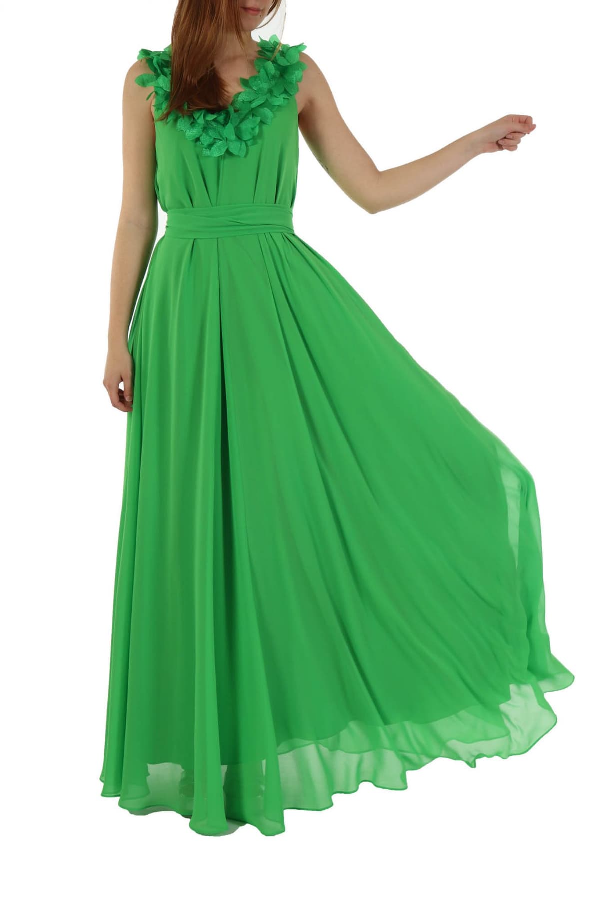 TWINS FANTASY ΦΟΡΕΜΑ ΜΑΚΡΥ ΖΩΝΗ ΠΡΑΣΙΝΟ