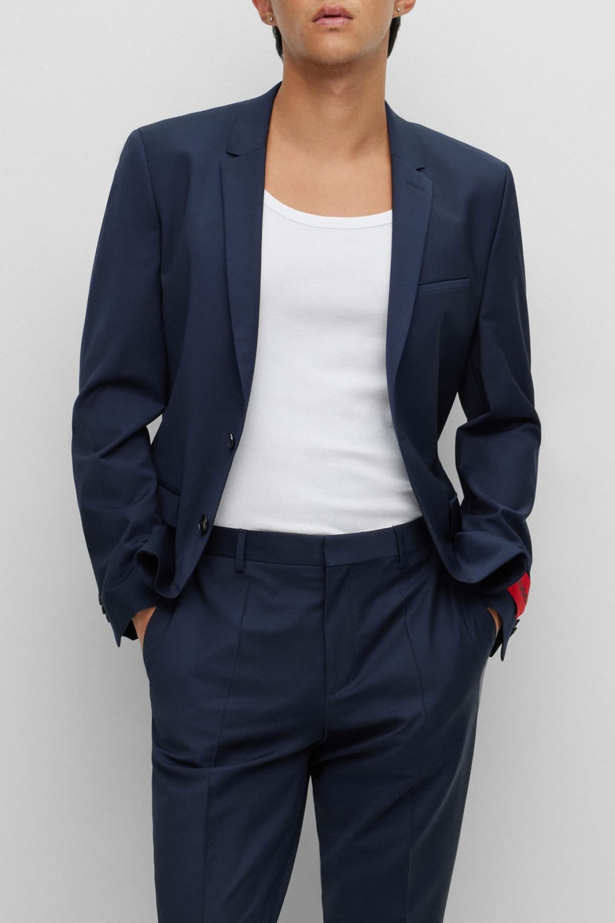 Men's Blazers Hugo Blue