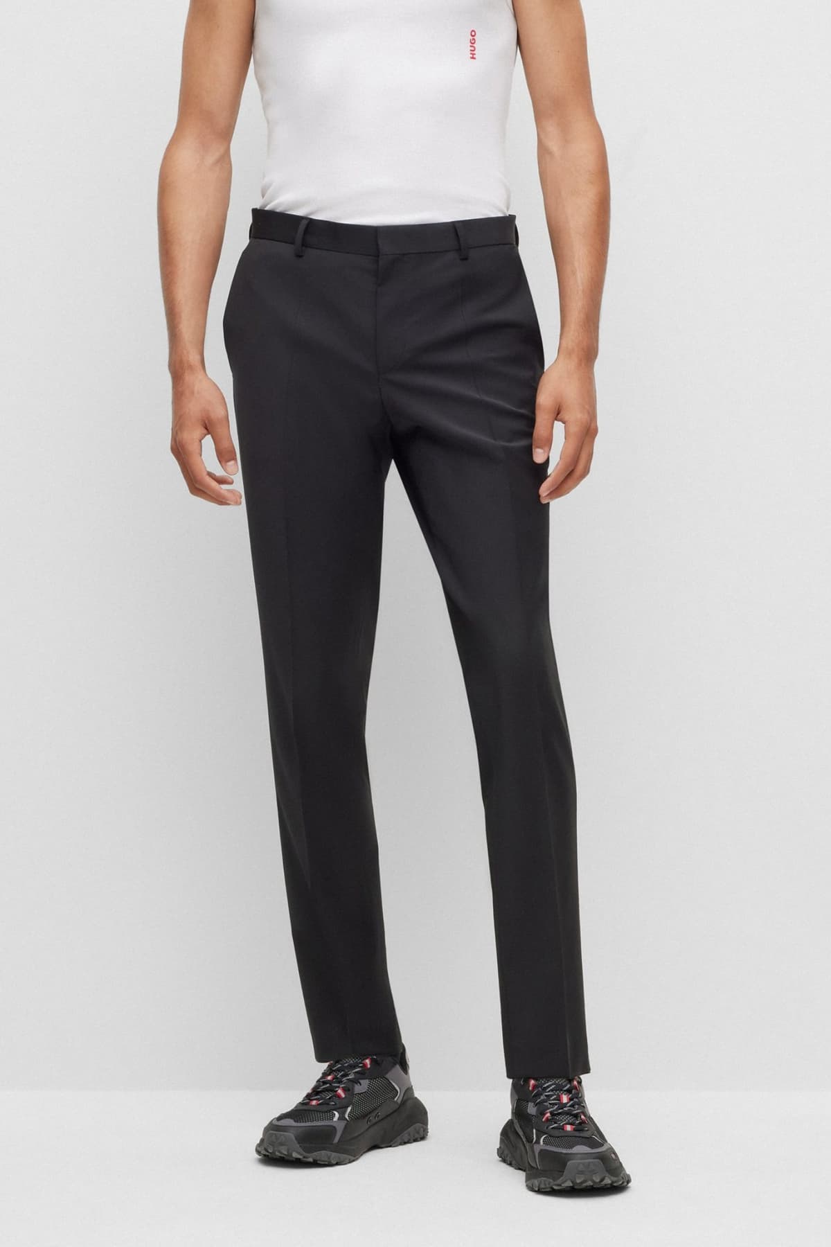 HUGO ΠΑΝΤΕΛΟΝΙ ΚΟΣΤΟΥΜΙΟΥ SUPER FLEX GETLINM204X ΜΑΥΡΟ