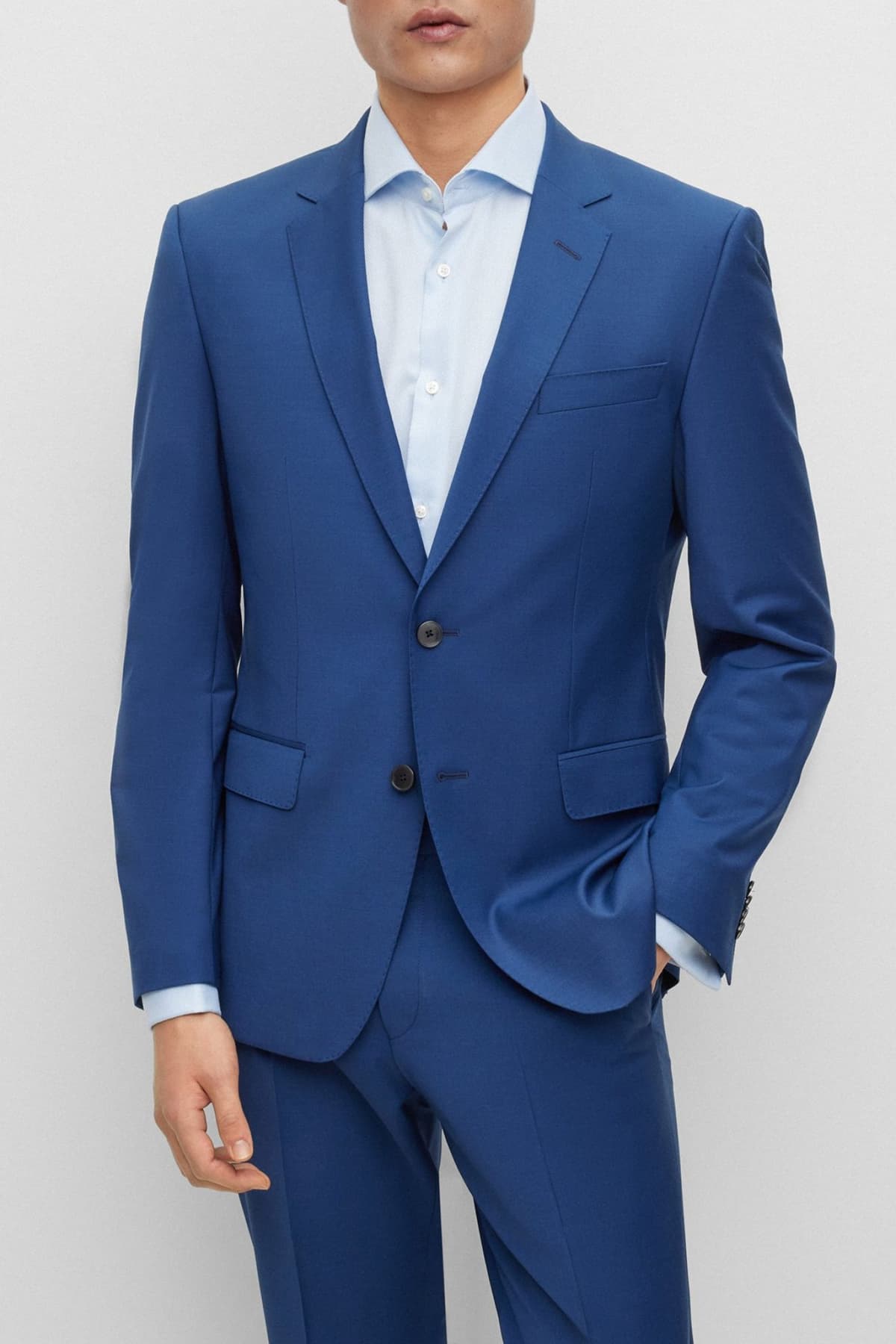 Men's Suits Boss Blue
