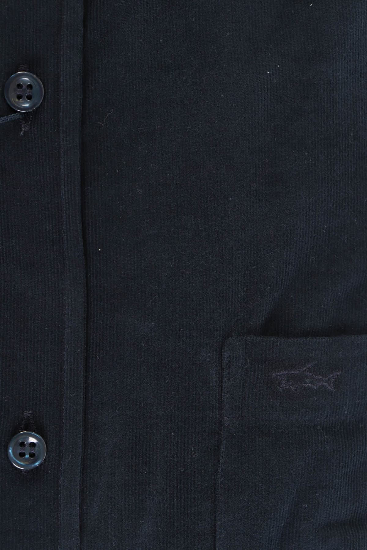 PAUL&SHARK ΠΟΥΚΑΜΙΣΟ ΚΟΤΛΕ BUTTON DOWN J FIT VELVET ΜΠΛΕ