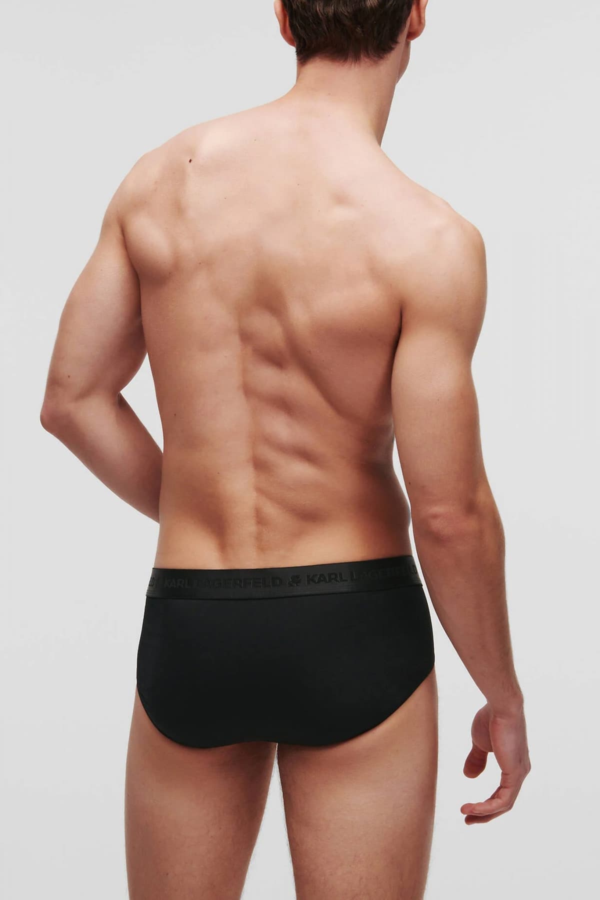 KARL LAGERFELD ΕΣΩΡΟΥΧΑ 3PACK BRIEF SET ΜΑΥΡΟ