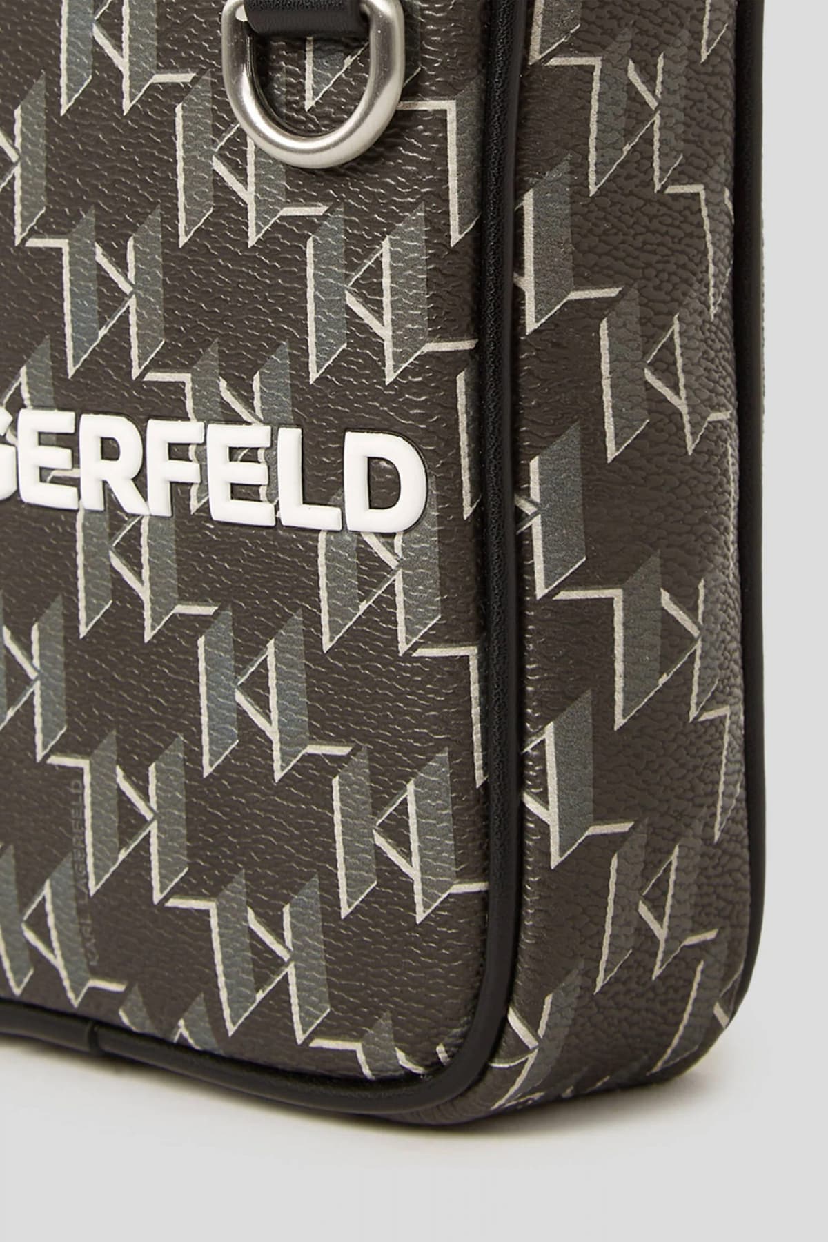 KARL LAGERFELD ΤΣΑΝΤΑΚΙ CROSSBODY IKONIK KLASSIK NS CB ΜΑΥΡΟ