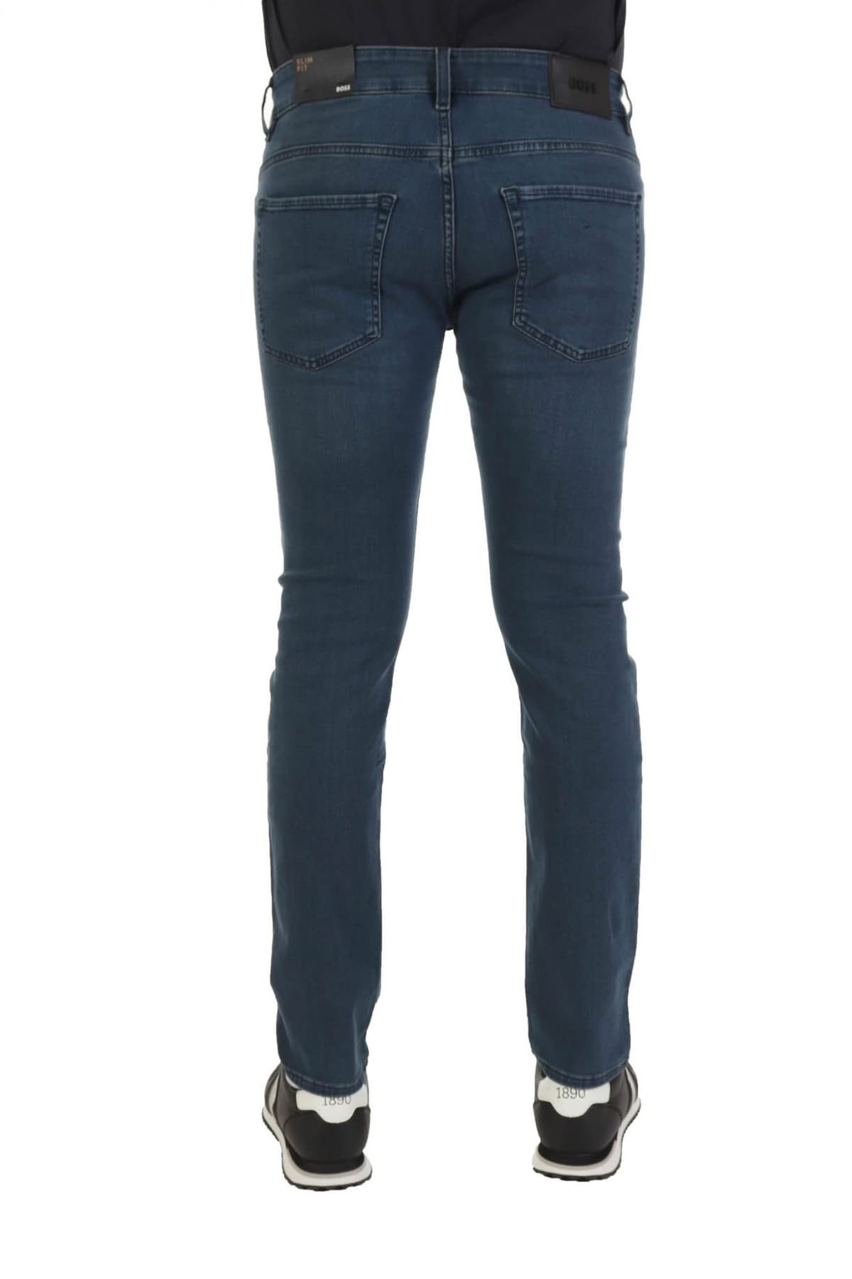 BOSS ΠΑΝΤΕΛΟΝΙ JEANS DELAWARE 3-1 SLIM FIT ΜΠΛΕ