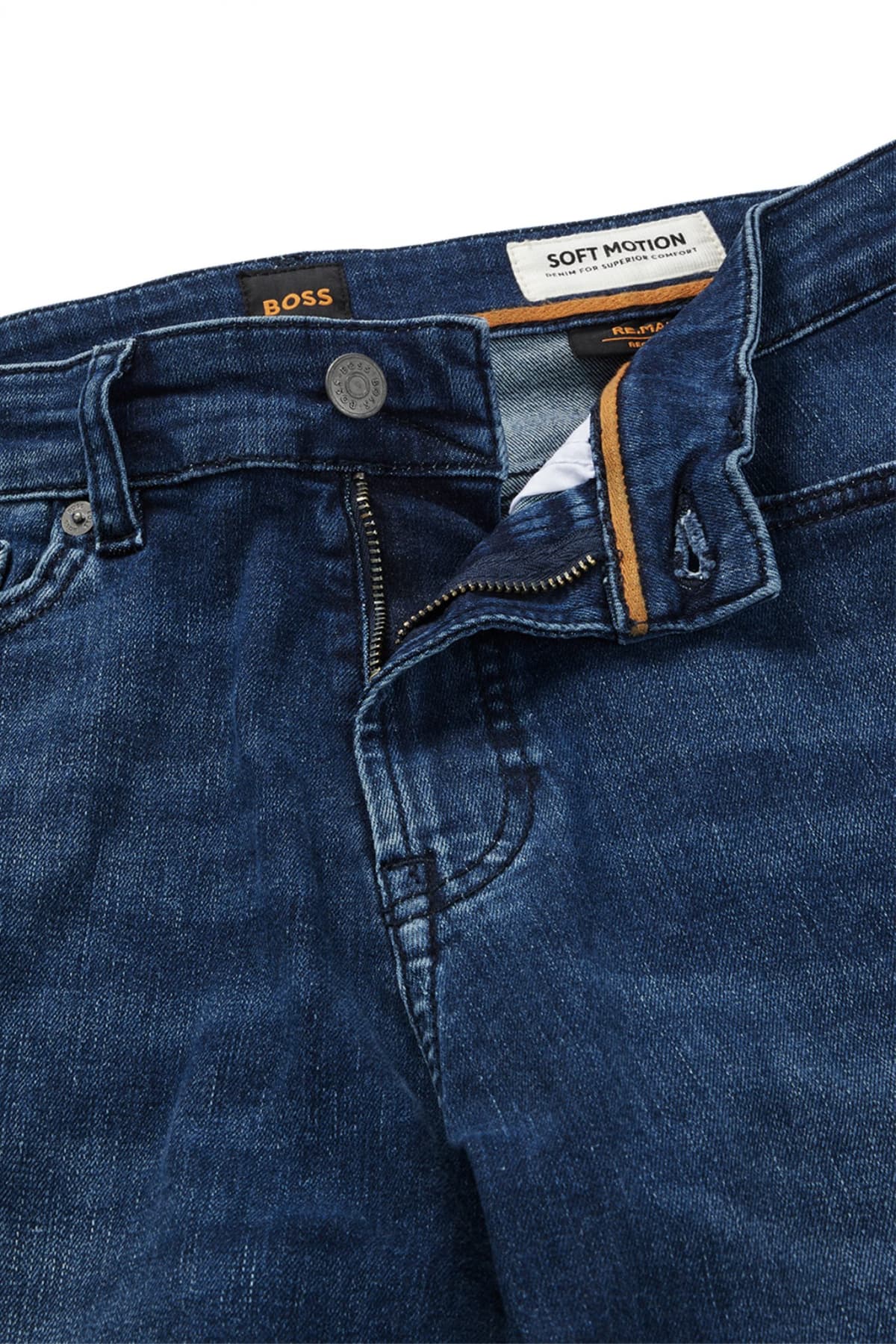 BOSS CASUAL ΠΑΝΤΕΛΟΝΙ JEANS DELAWARE BC-P-HOUSE SLIM FIT ΜΠΛΕ