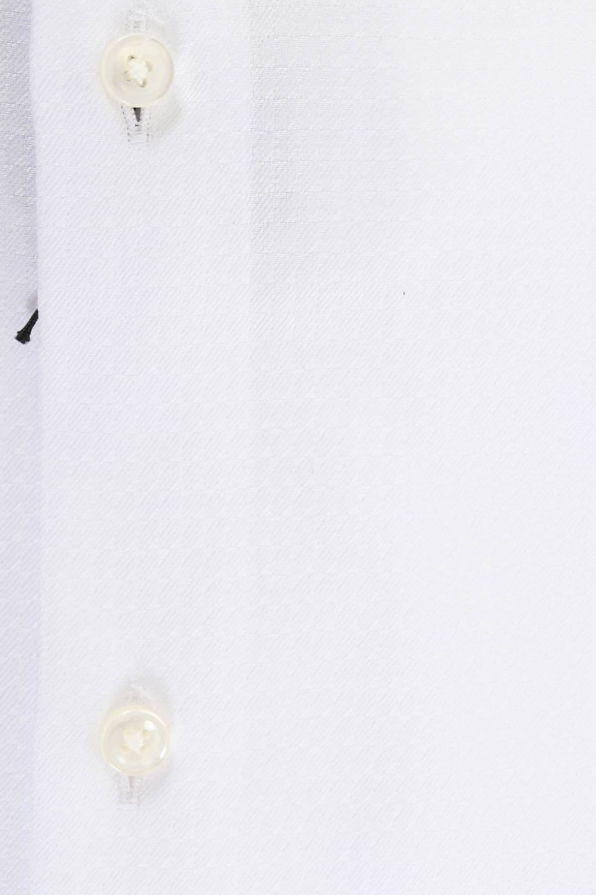 BOSS ΠΟΥΚΑΜΙΣΟ ΜΑΝΙΚΕΤΟΚΟΥΜΠΟ ΜΙΚΡΟΣΧΕΔΙΟ SLIF FIT H-HANK-SPREAD-DC-214 ΛΕΥΚΟ