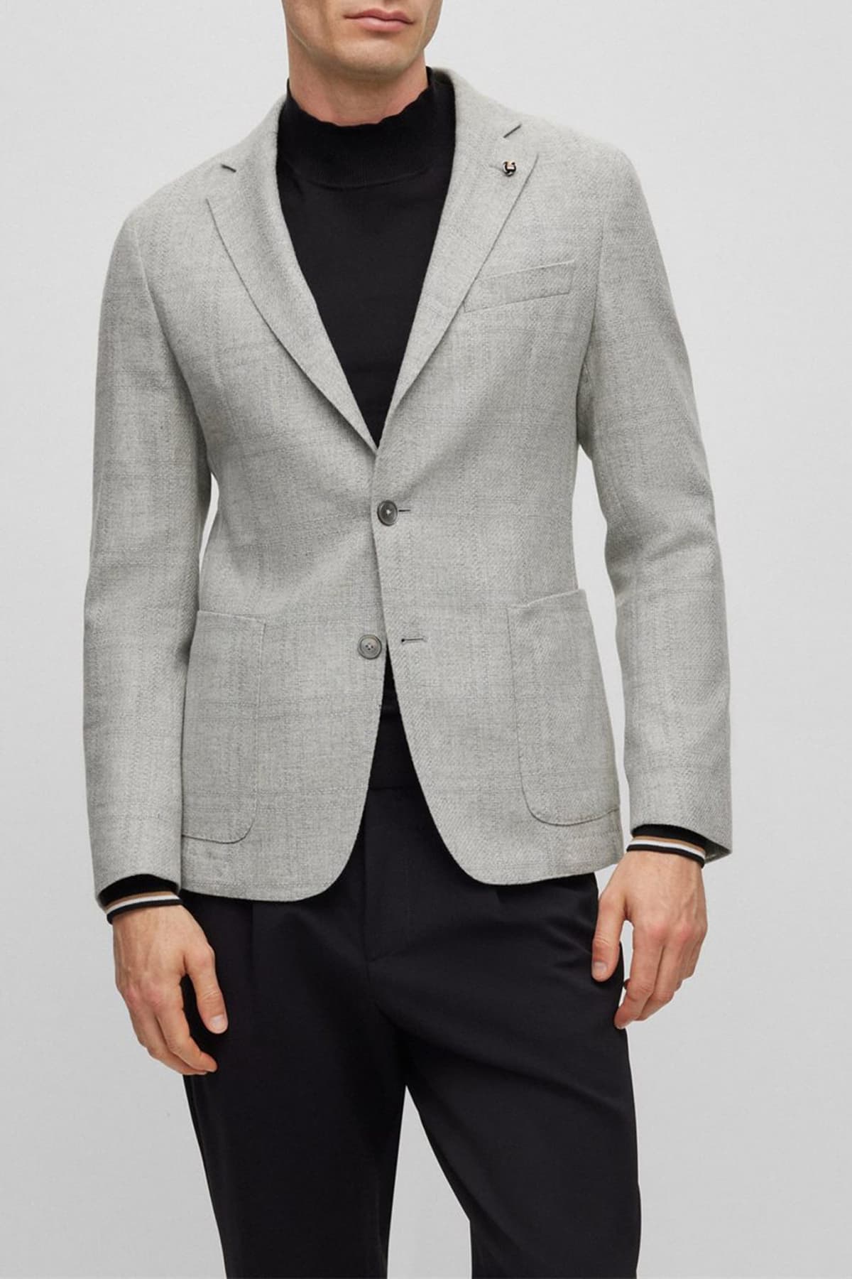 BOSS ΣΑΚΑΚΙ ΑΦΟΔΡΟ SLIM FIT C-HANRY-233 ΓΚΡΙ