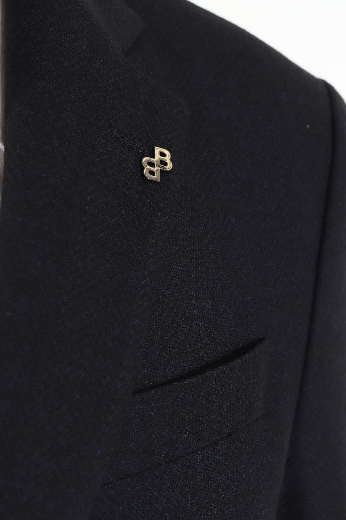 BOSS ΣΑΚΑΚΙ ΨΑΡΟΚΟΚΚΑΛΟ ΗΜΙΦΟΔΡΟ SLIM FIT H-HUTSON-ELBOW-233 ΜΠΛΕ