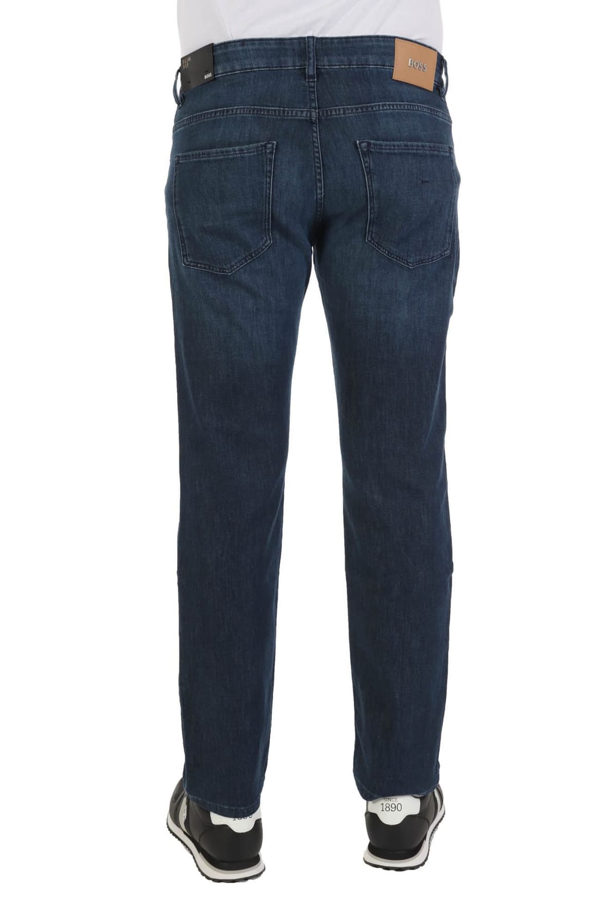 BOSS ΠΑΝΤΕΛΟΝΙ JEANS DELAWARE 3-1 SLIM FIT ΜΠΛΕ