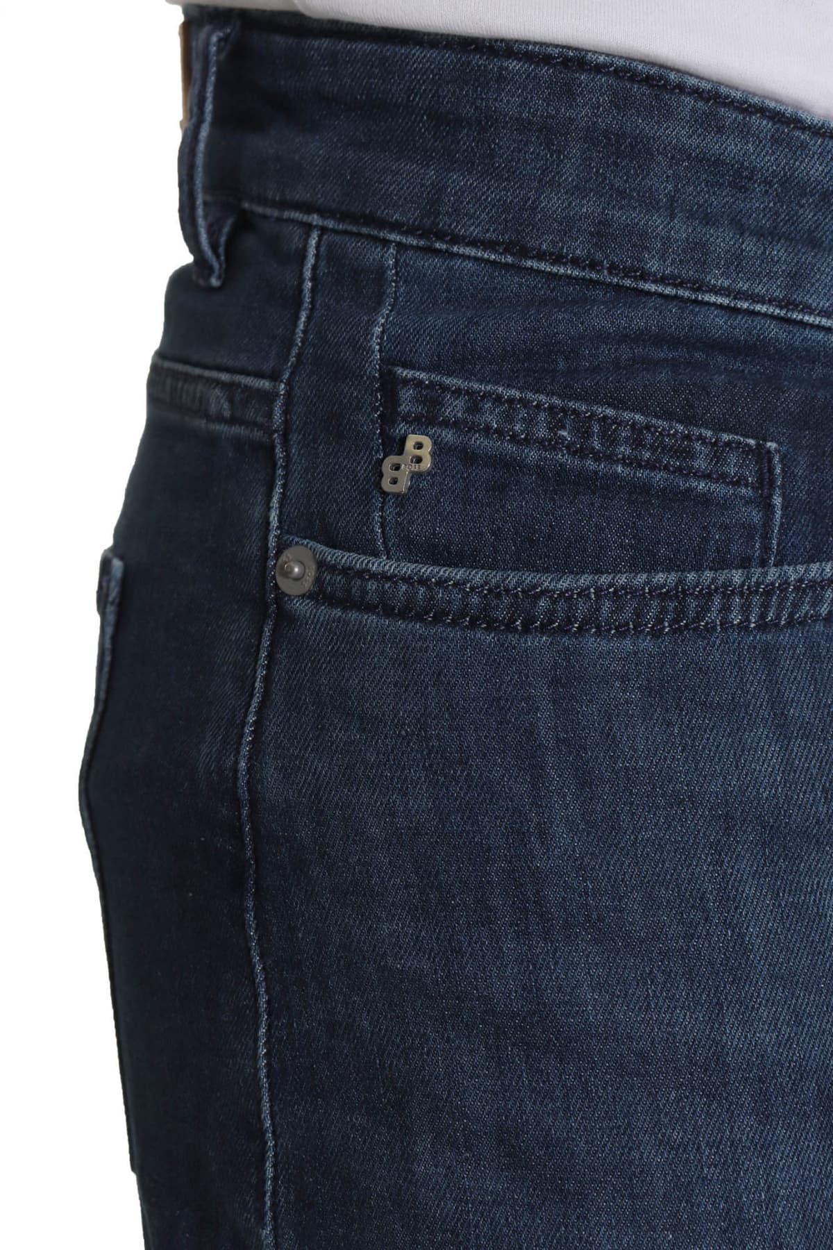 BOSS ΠΑΝΤΕΛΟΝΙ JEANS DELAWARE 3-1 SLIM FIT ΜΠΛΕ