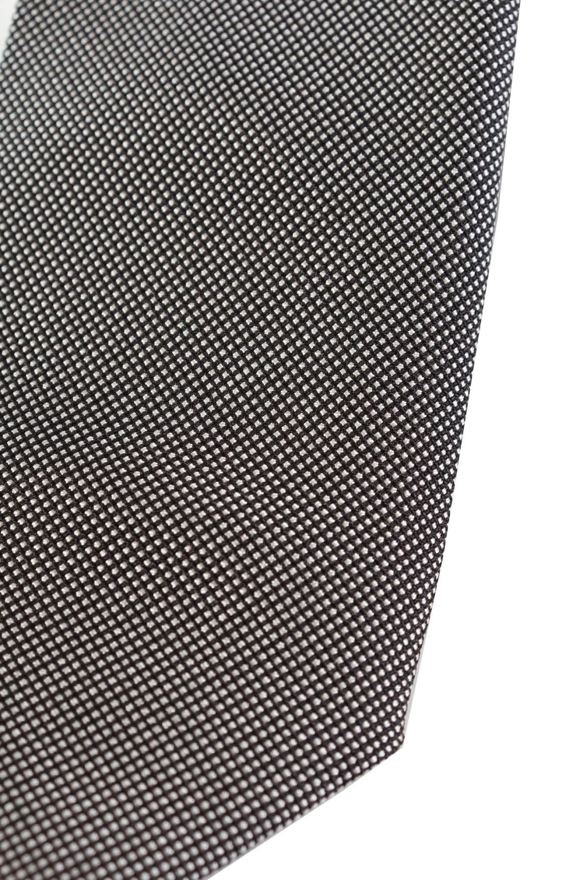 BOSS ΓΡΑΒΑΤΑ ΜΙΚΡΟΣΧΕΔΙΟ TIE 6CM ΓΚΡΙ