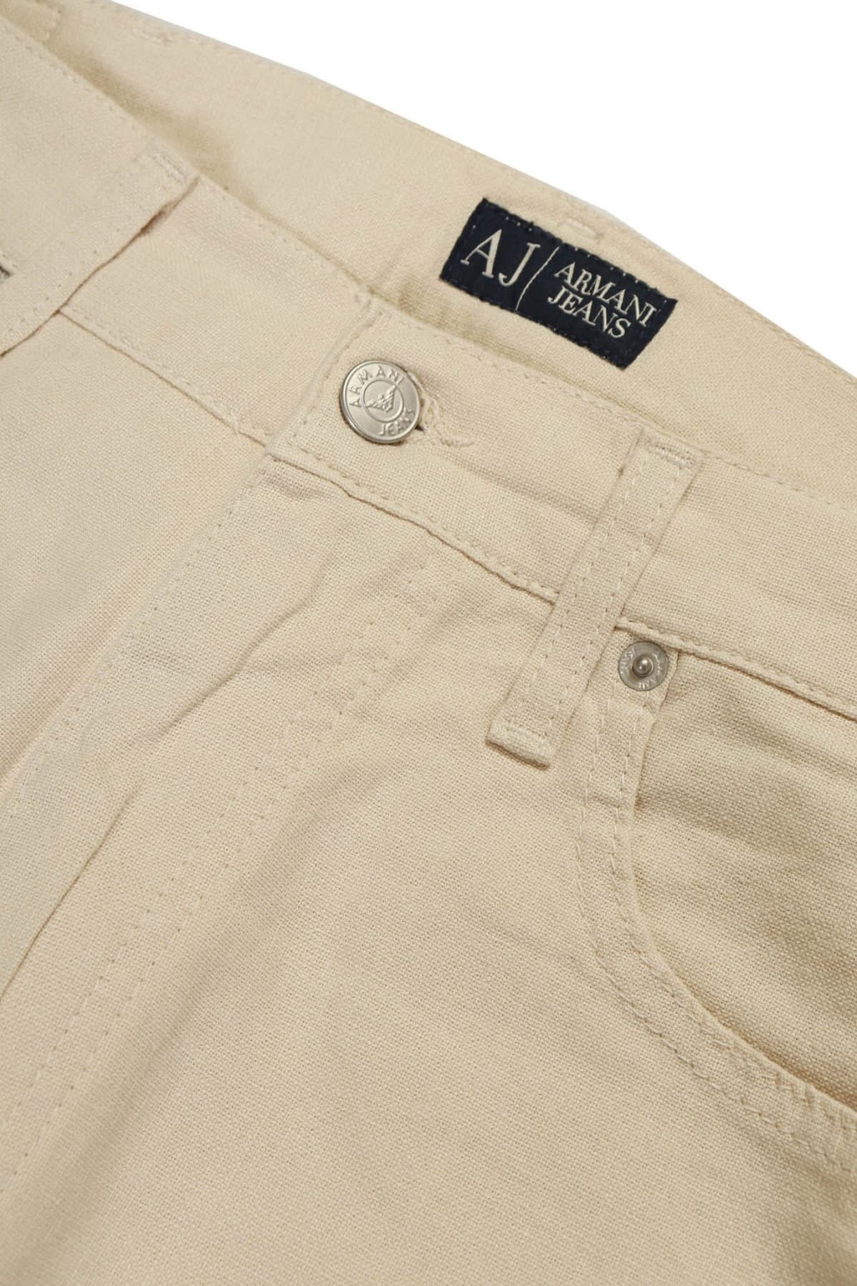 ARMANI JEANS ΠΑΝΤΕΛΟΝΙ J31 COMFORT FIT ΛΙΝΟ ΜΠΕΖ