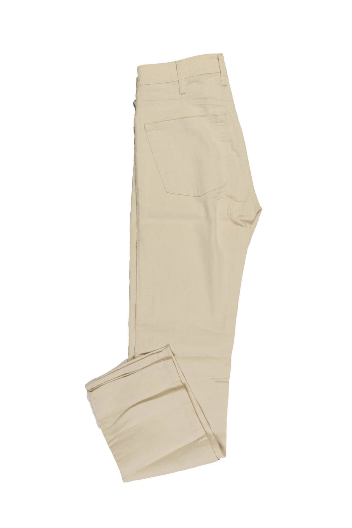 ARMANI JEANS ΠΑΝΤΕΛΟΝΙ J31 COMFORT FIT ΛΙΝΟ ΜΠΕΖ