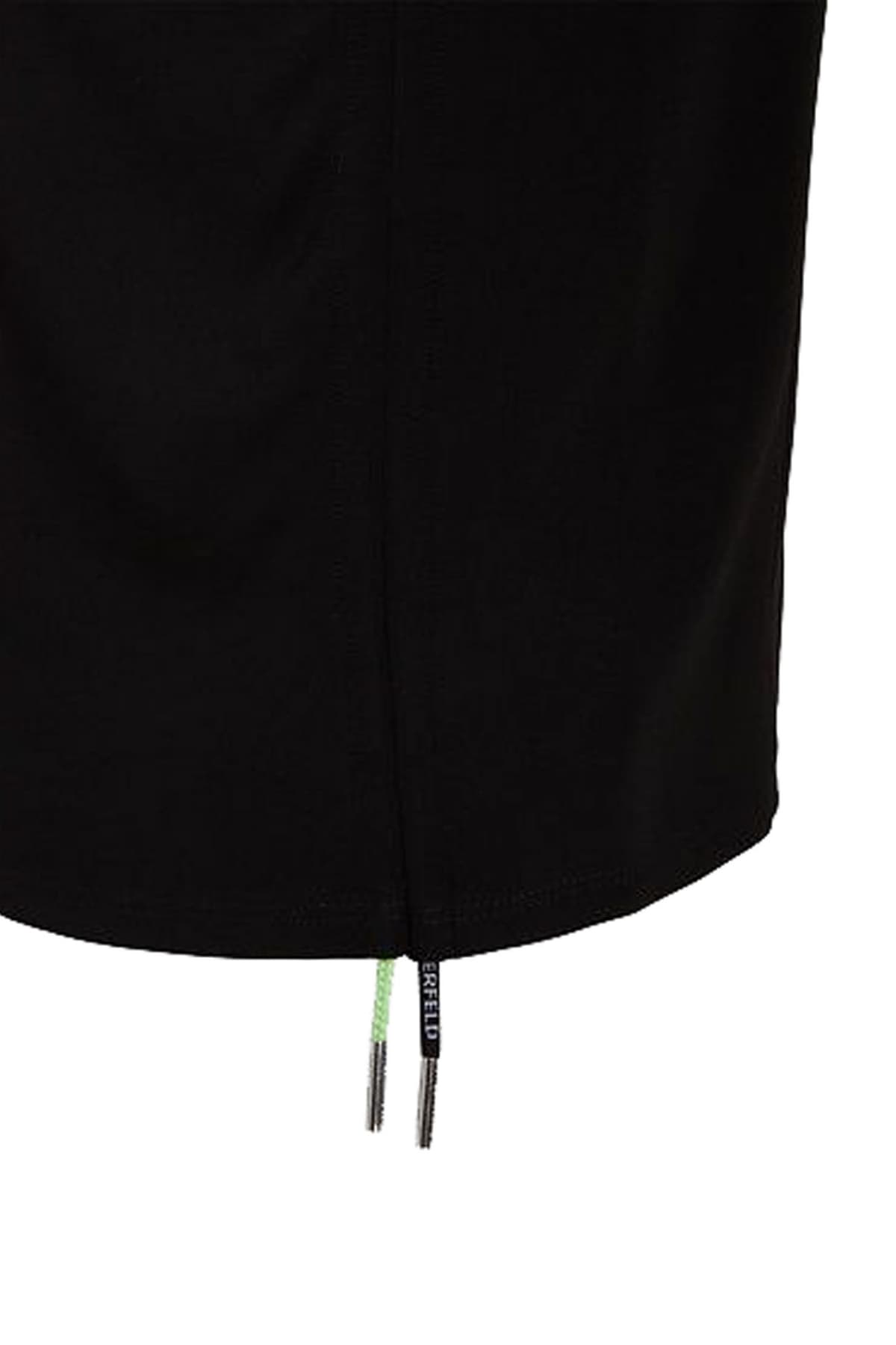 KARL LAGERFELD ΦΟΥΣΤΑ BRANDED CORD ΜΑΥΡΟ