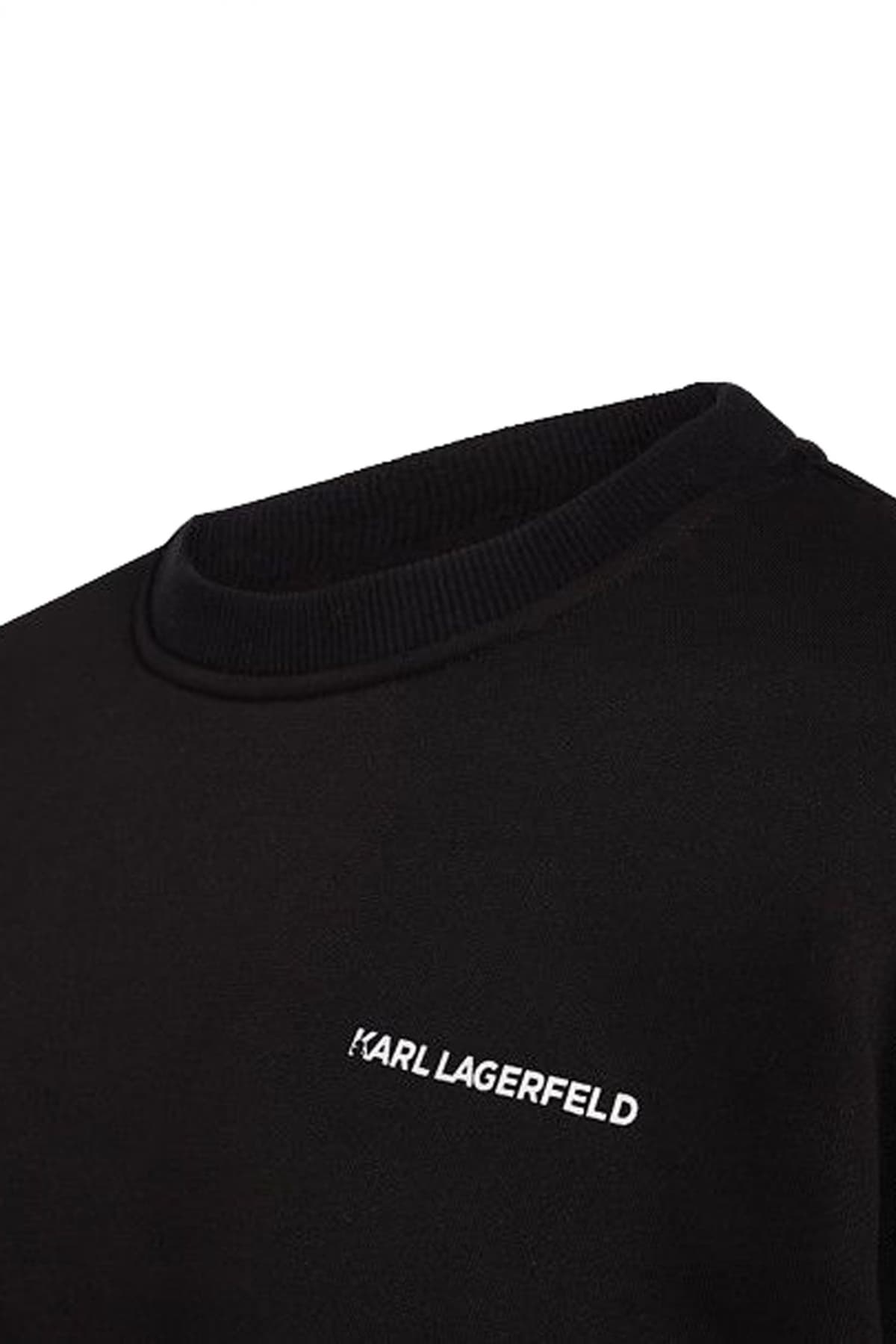 KARL LAGERFELD ΦΟΥΤΕΡ CROPED BRANDED ELASTIC ΛΑΣΤΙΧΟ ΜΕΣΗ ΜΑΥΡΟ