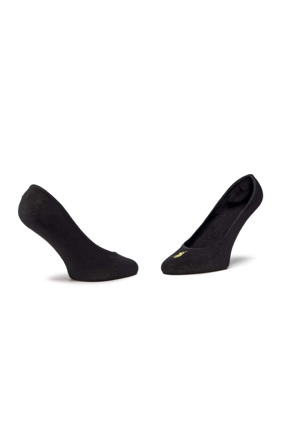 RALPH LAUREN ΚΑΛΤΣΕΣ 3-PAIRS NON-SLIP HEEL ΓΚΡΙ-ΛΕΥΚΟ-ΜΑΥΡΟ