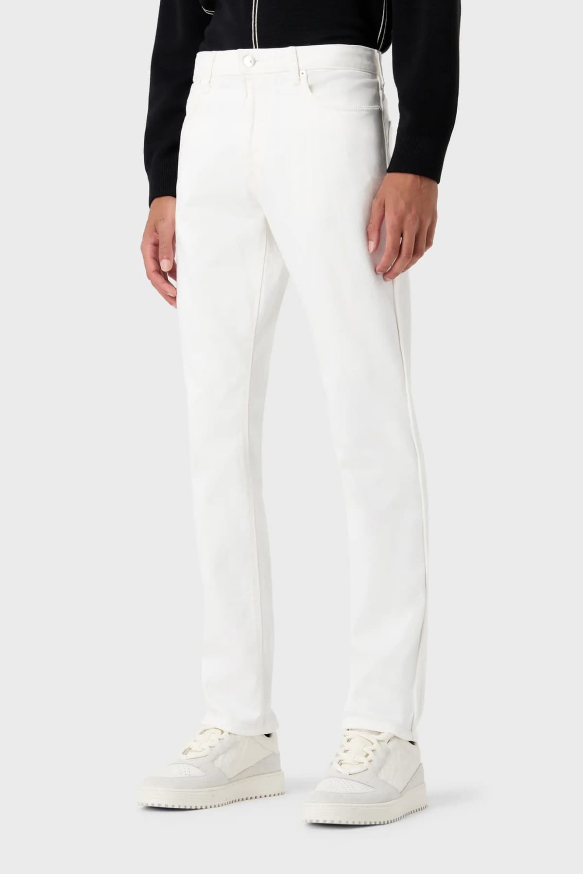 EMPORIO ARMANI ΠΑΝΤΕΛΟΝΙ JEANS J06 SLIM FIT ΛΕΥΚΟ