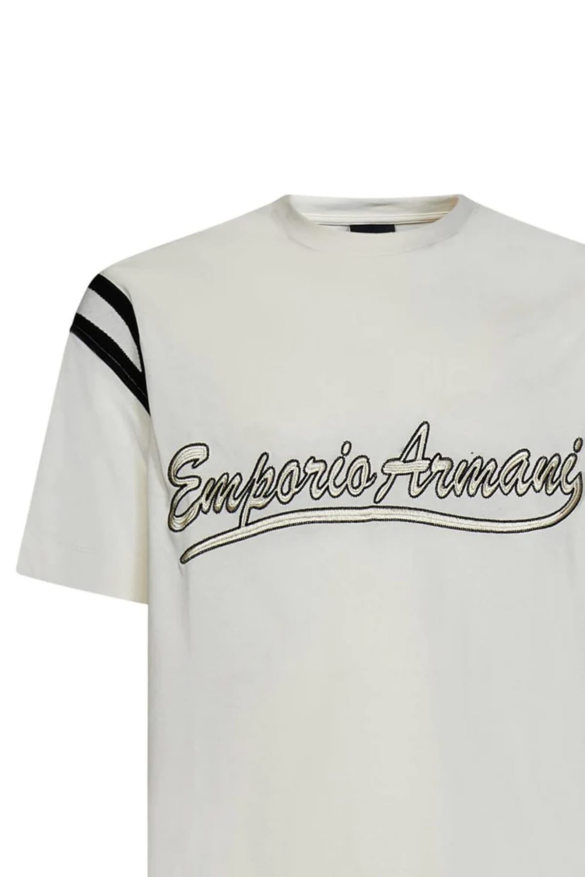 EMPORIO ARMANI T-SHIRT LOGO ΥΠΟΛΕΥΚΟ